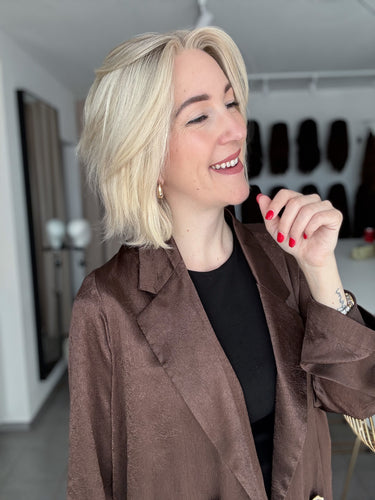 Lacetop-Perücke Toni | Silikon | Größe M | 33cm Länge