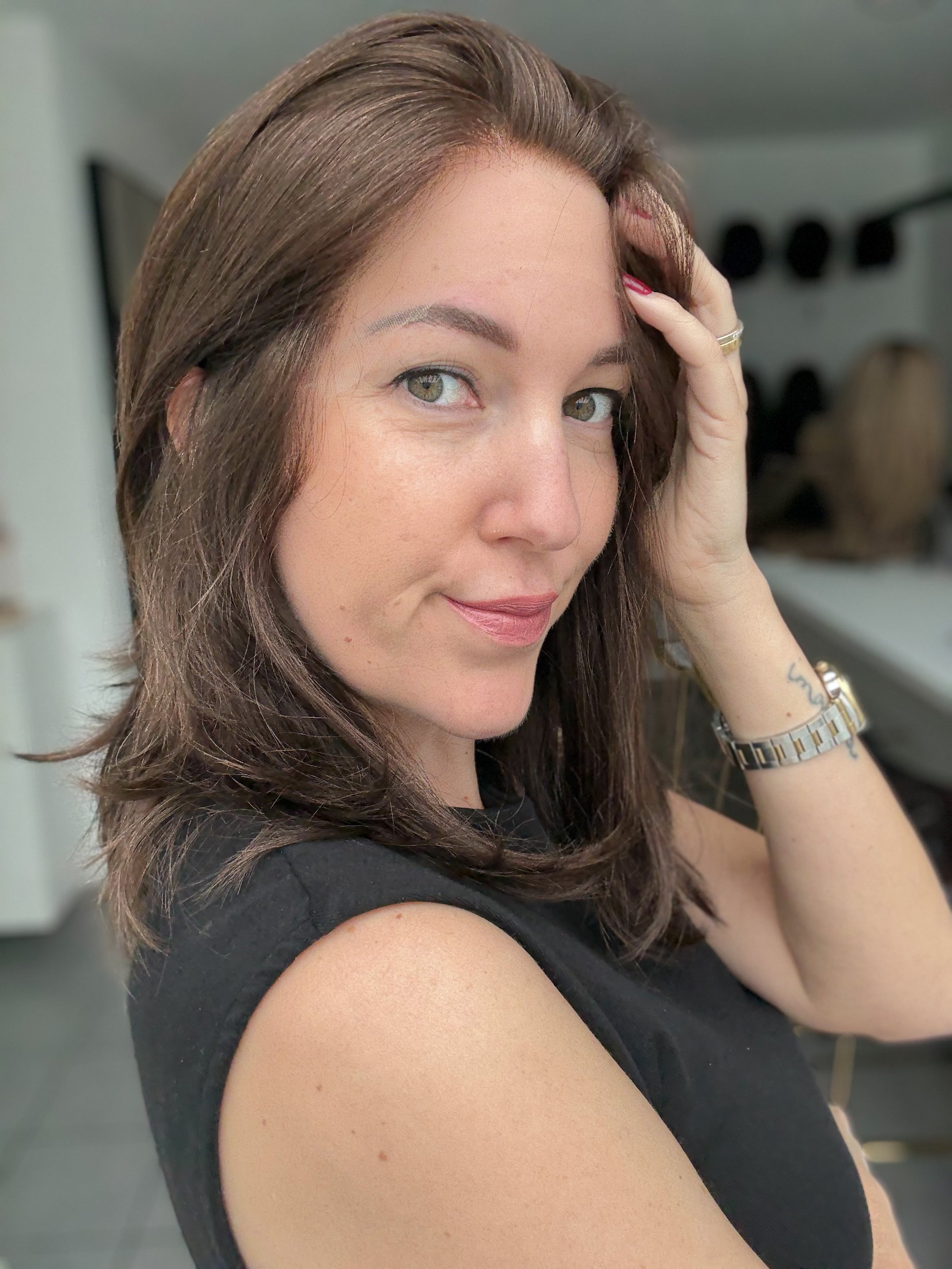 SLAVIC COLLECTION | Lacetop-Perücke SH76644 | Samt | Größe M | 44cm Länge