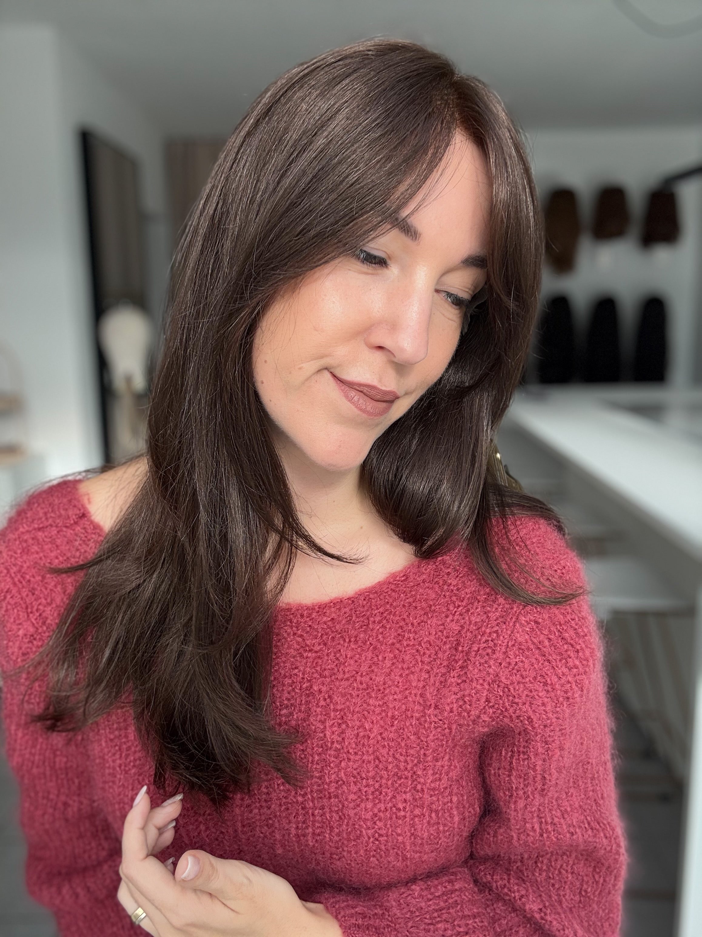 SLAVIC COLLECTION | Lacetop-Perücke SH68657 | Silikon | Größe M | 57cm Länge