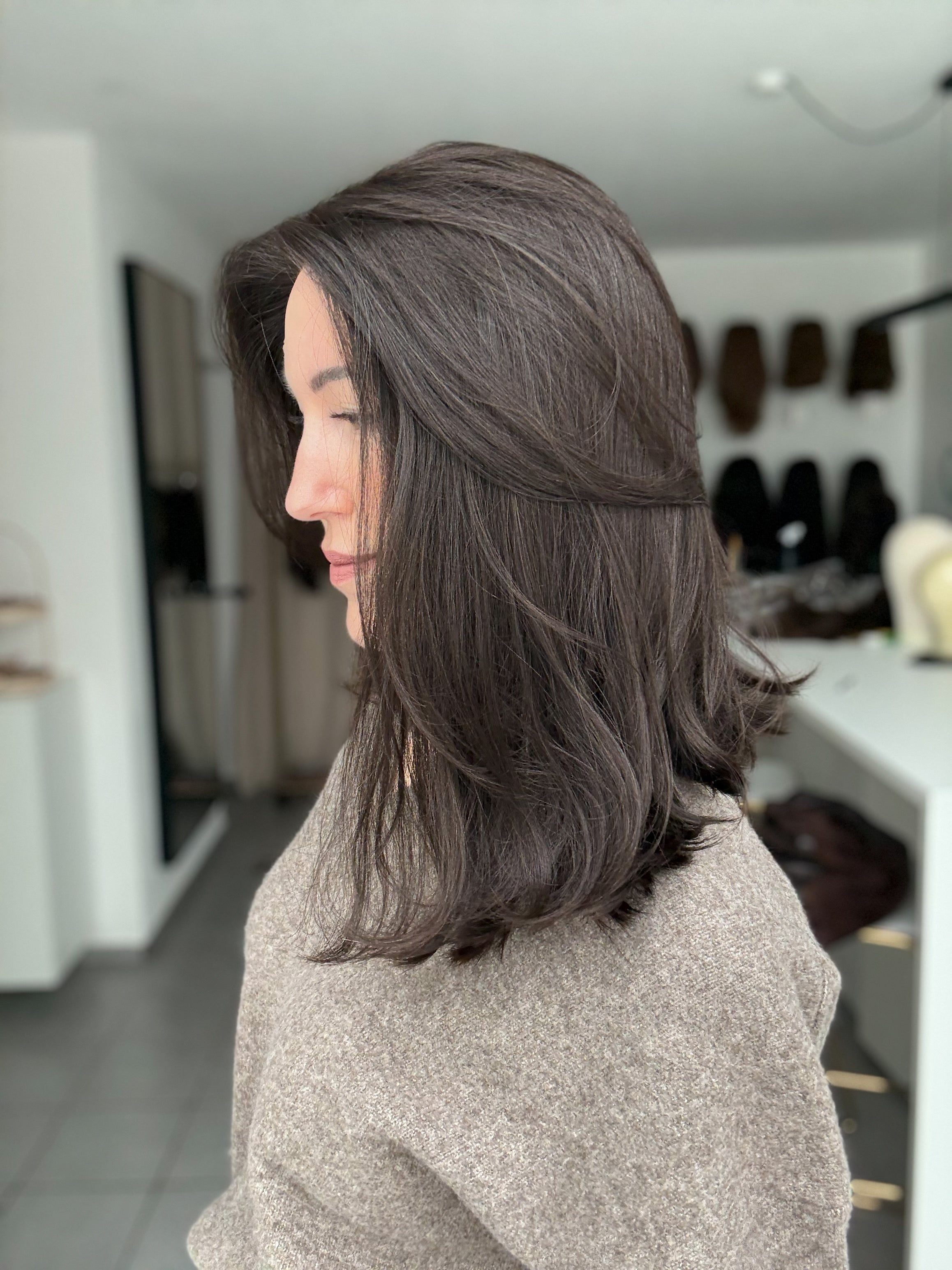 SLAVIC COLLECTION | Lacetop-Perücke SH72242 | Samt | Größe S | 42cm Länge