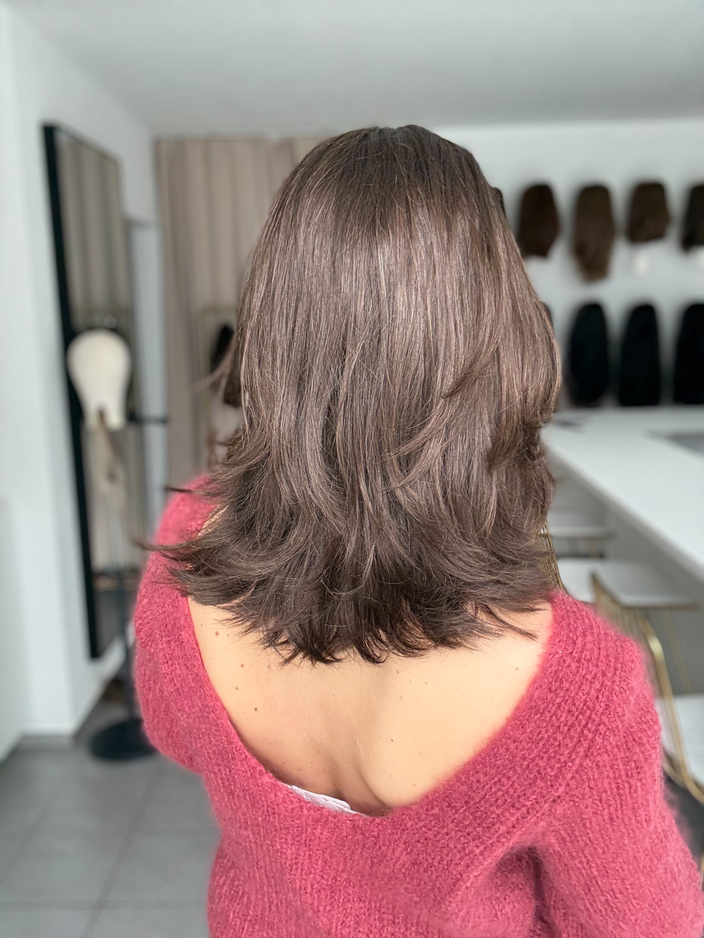 SLAVIC COLLECTION | Lacetop-Perücke SH70644 | Samt | Größe S | 44cm Länge