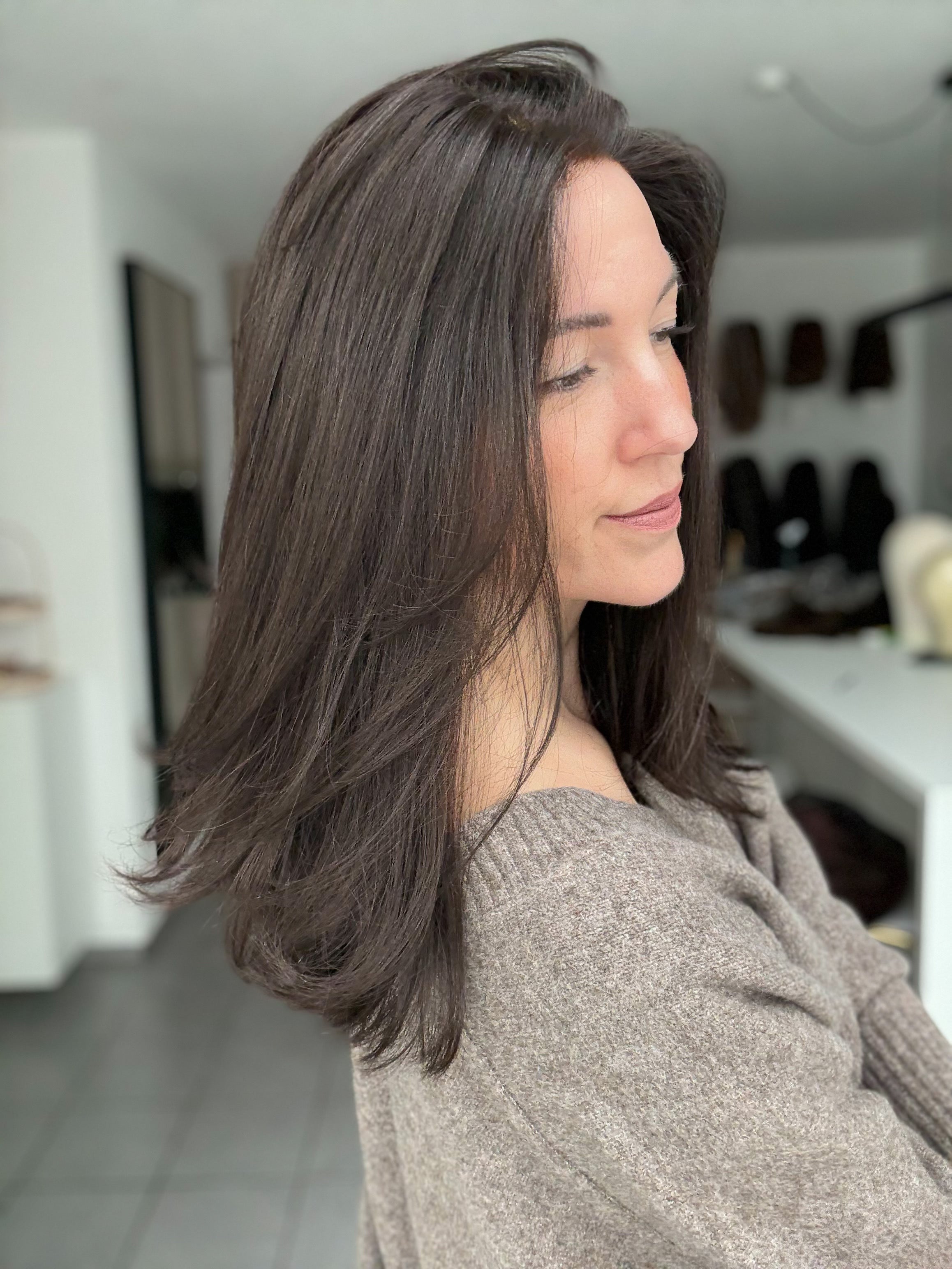 SLAVIC COLLECTION | Lacetop-Perücke SH72242 | Samt | Größe S | 42cm Länge