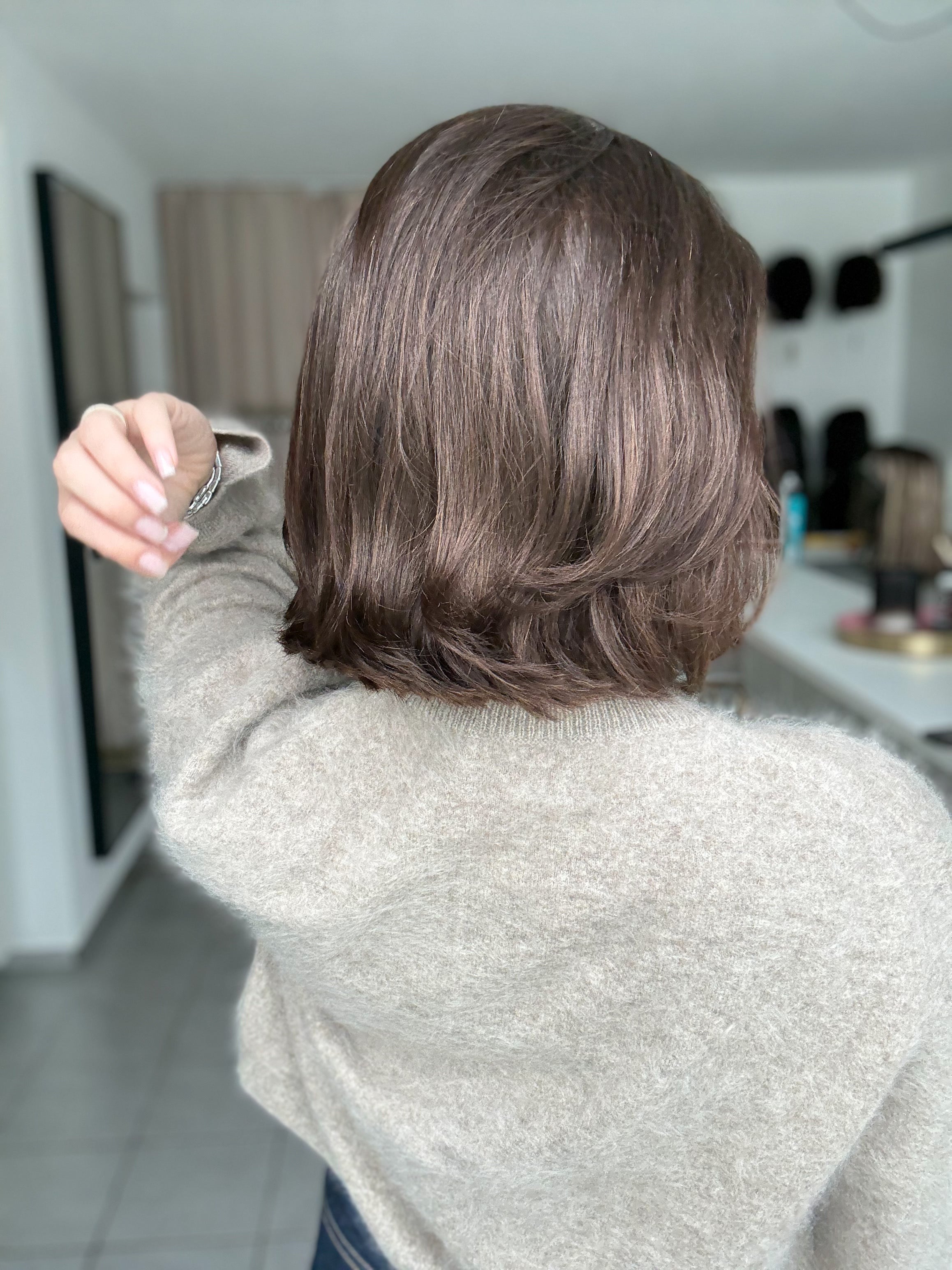 SLAVIC COLLECTION | Lacetop-Perücke SH74635 | Silikon | Größe M | 35cm Länge