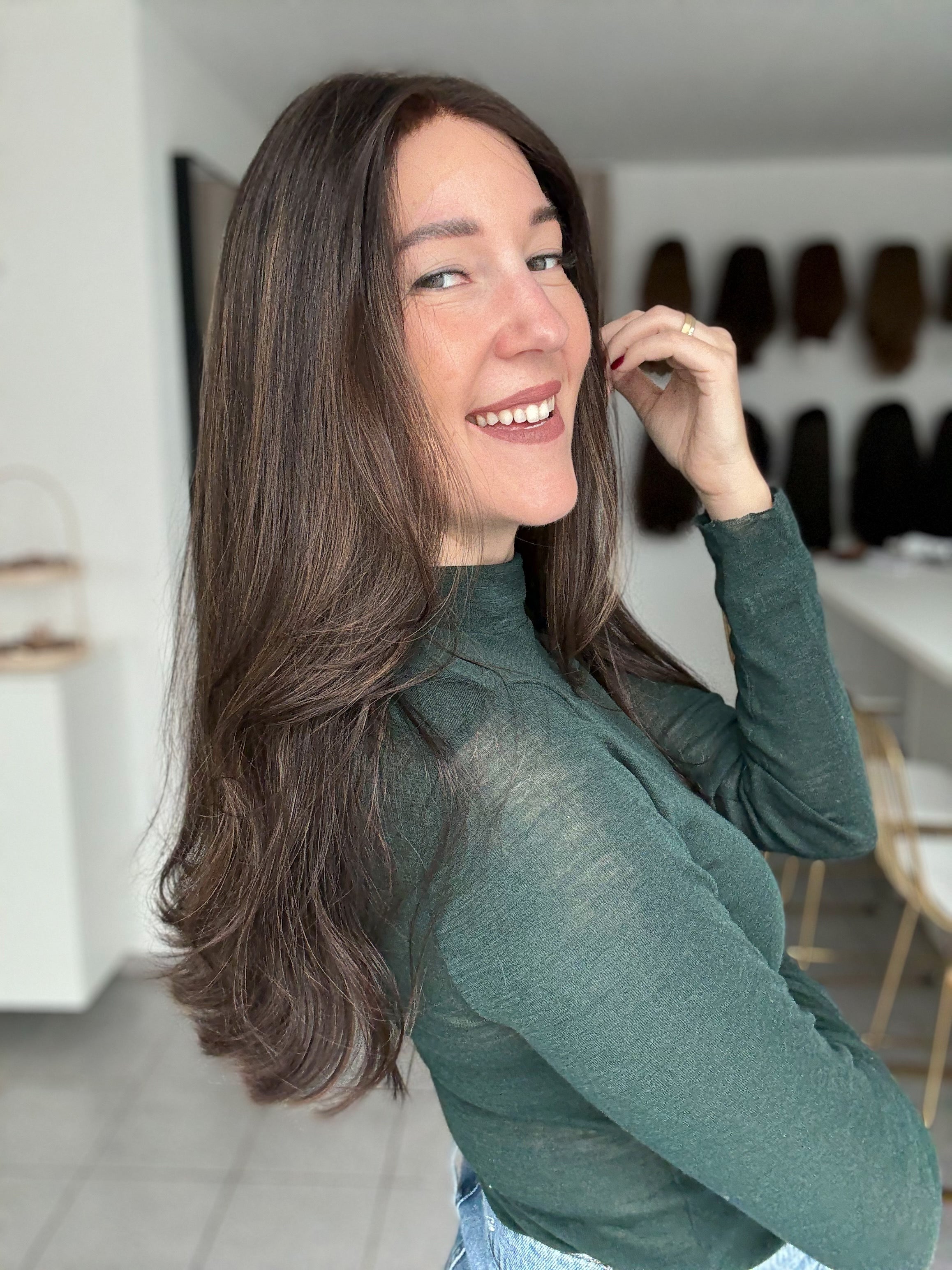 SLAVIC COLLECTION | Lacetop-Perücke SH744HL656 | Samt | Größe M | 56cm Länge