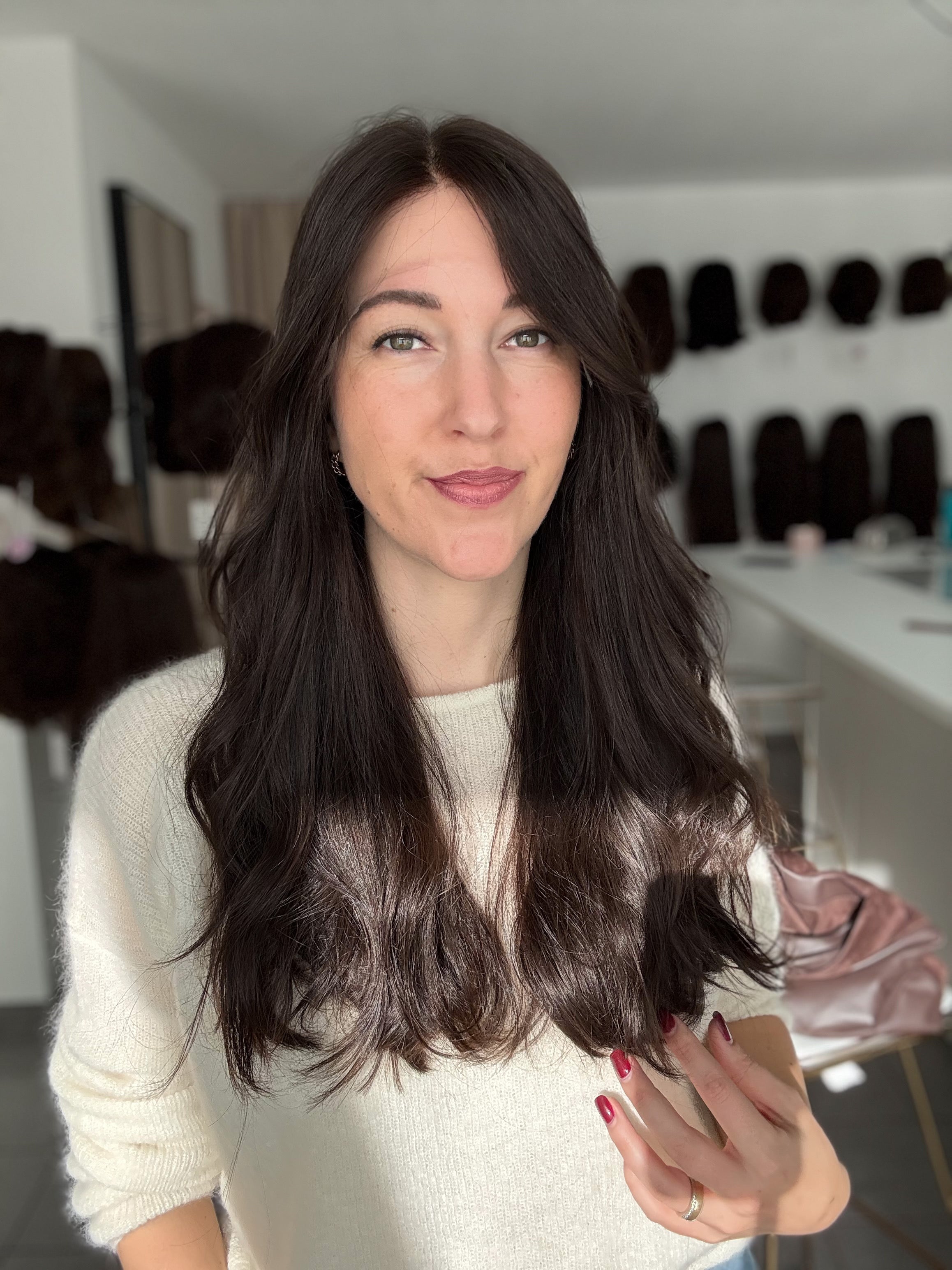 SLAVIC COLLECTION | Lacetop-Perücke SH77460 | Samt | Größe S/M | 60cm Länge