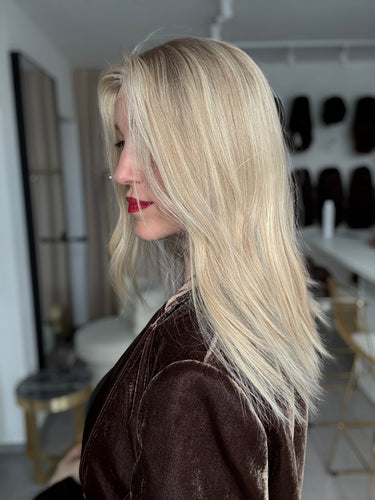 Lacetop-Perücke Elsa | Samt | Größe S | 50cm Länge