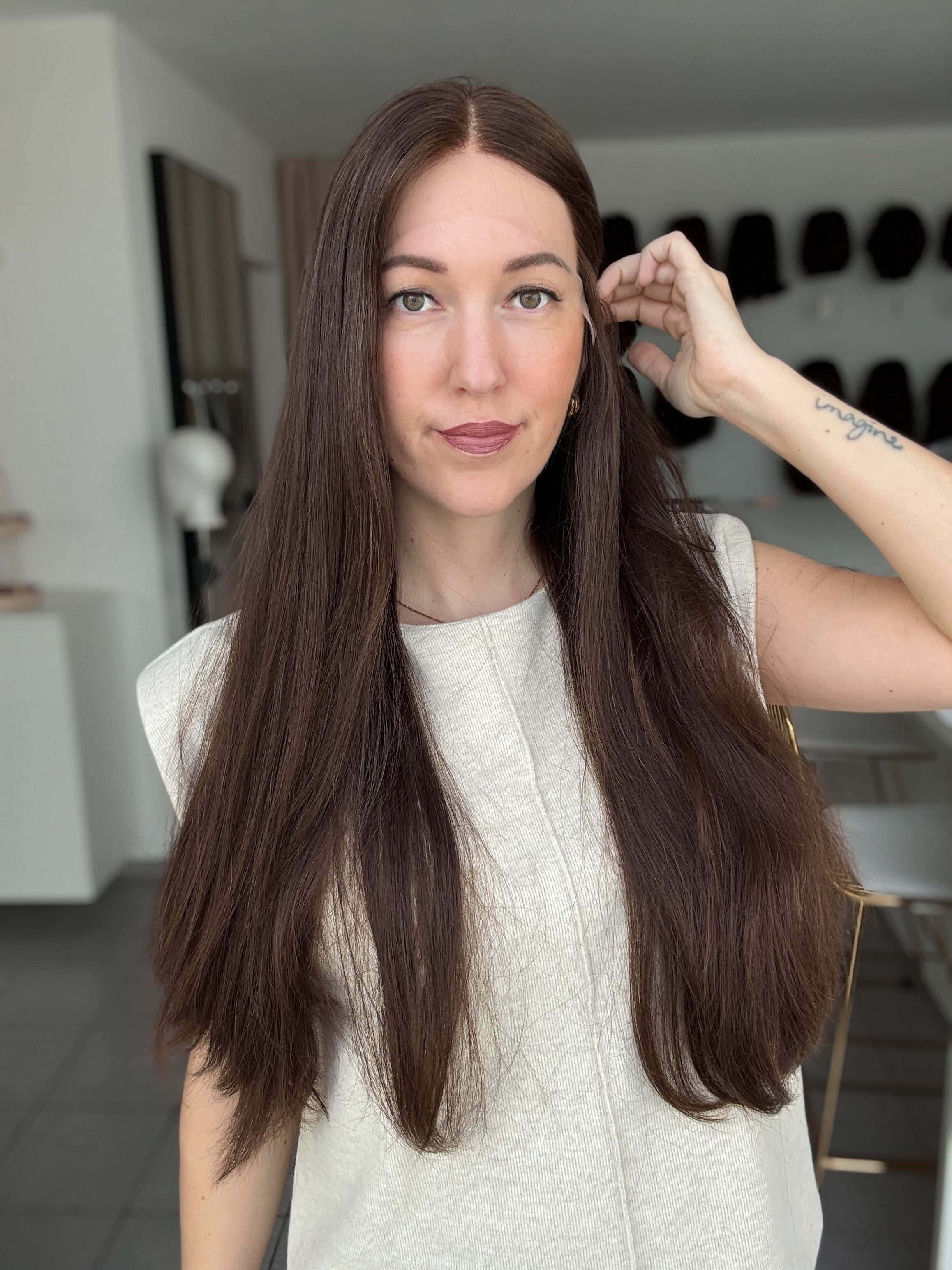 SLAVIC COLLECTION | Lacetop-Perücke SH67676 | Samt | Größe S | 76cm Länge