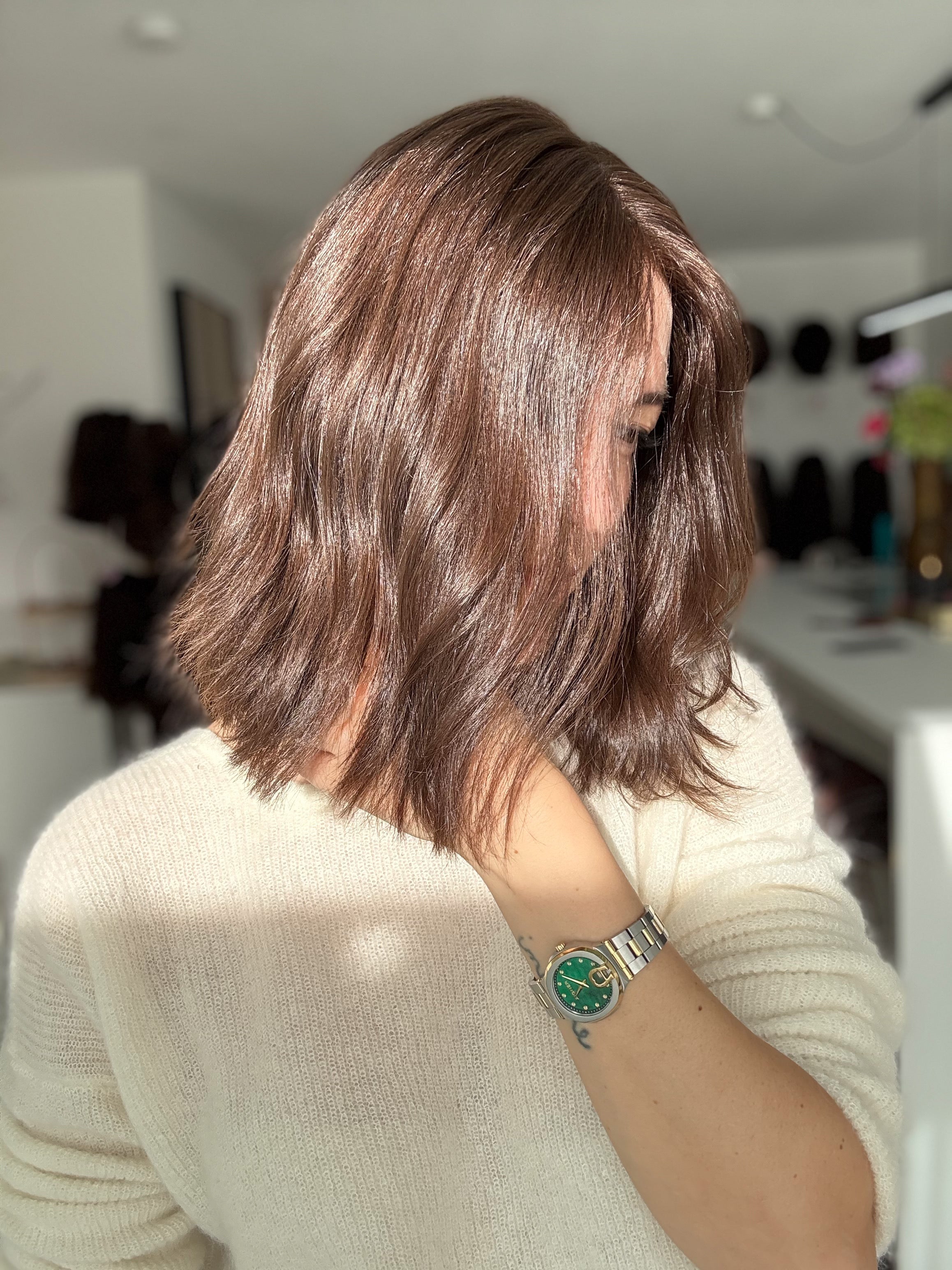 SLAVIC COLLECTION | Lacetop-Perücke SH78637 | Samt | Größe L | 37cm Länge