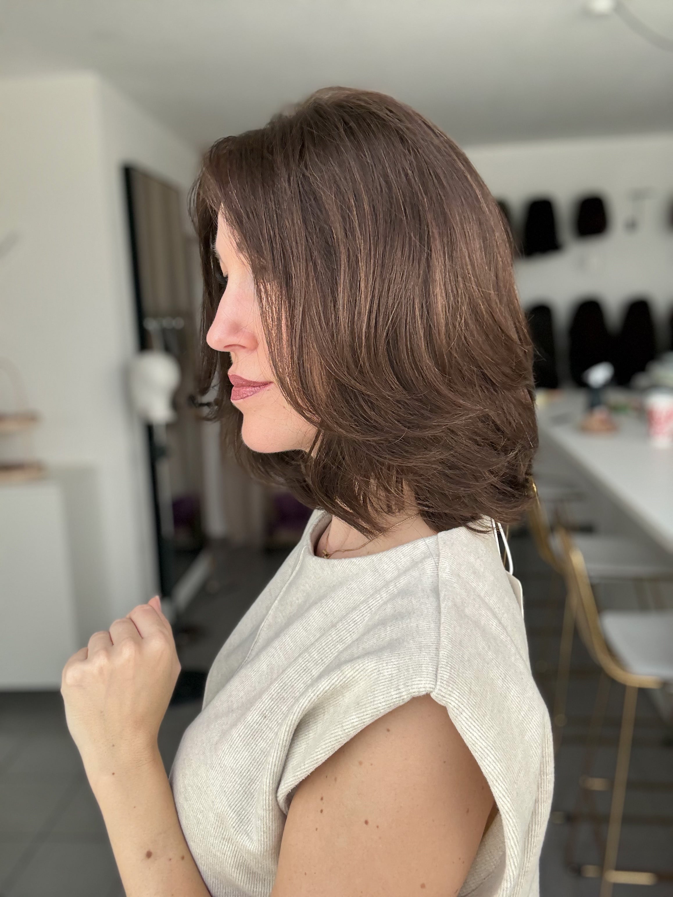 SLAVIC COLLECTION | Lacetop-Perücke SH73637 | Samt | Größe S/M | 37cm Länge