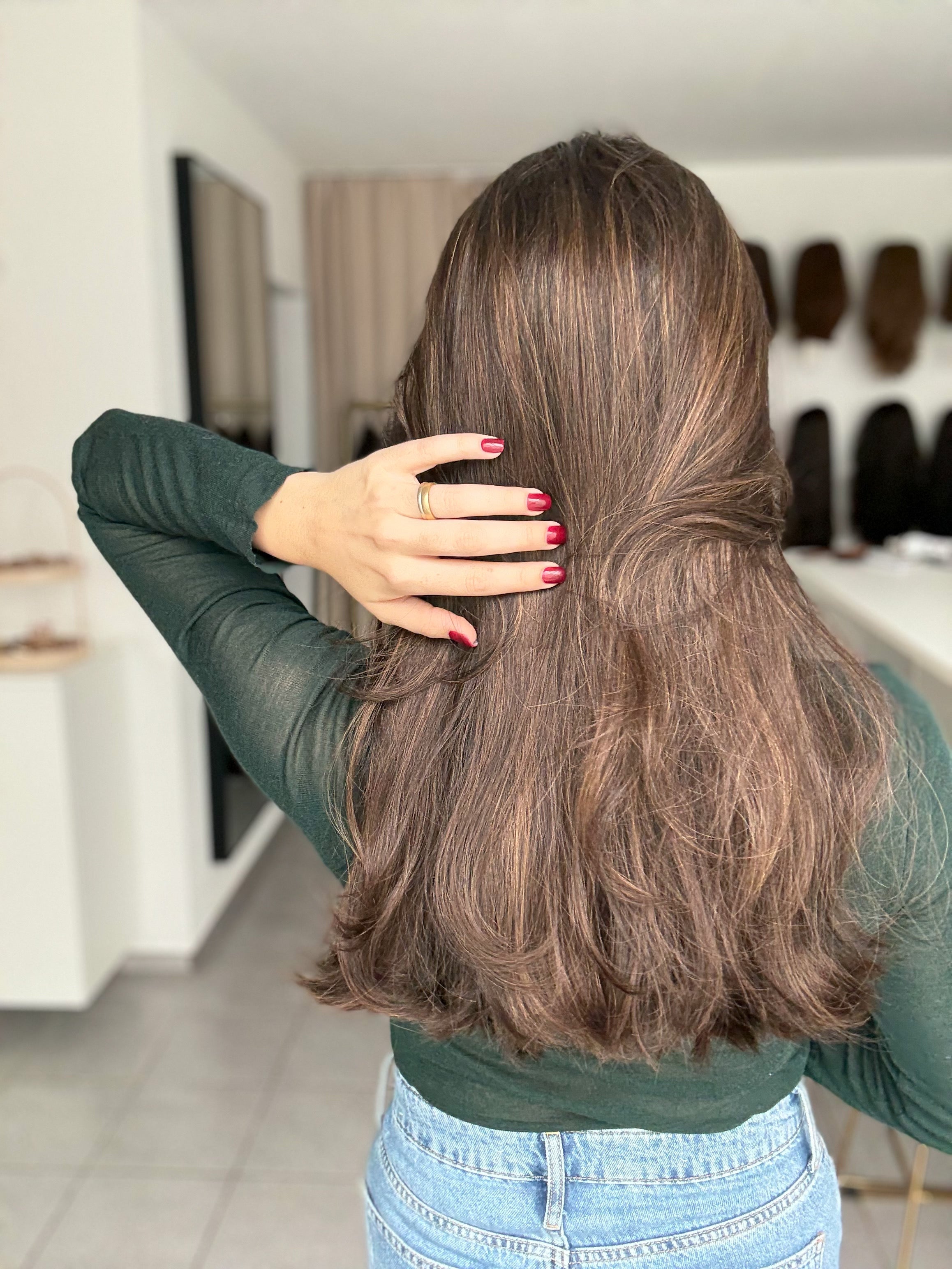 SLAVIC COLLECTION | Lacetop-Perücke SH744HL656 | Samt | Größe M | 56cm Länge