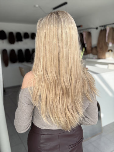 Lacetop-Perücke Elsa | Samt | Größe M | 70cm Länge