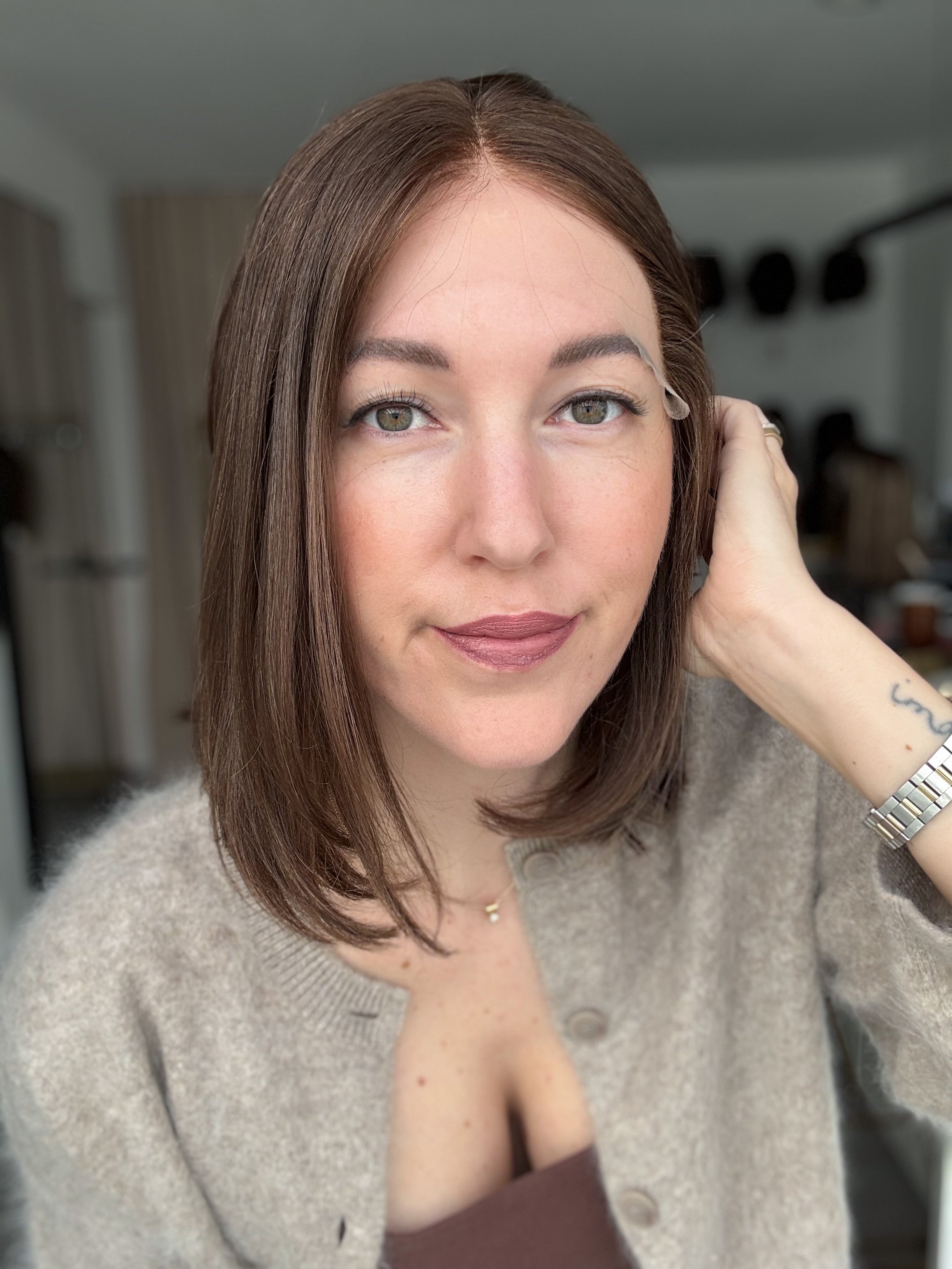 SLAVIC COLLECTION | Lacetop-Perücke SH79681038 | Silikon | Größe S | 38cm Länge