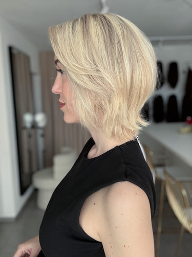 Lacetop-Perücke Toni | Silikon | Größe M | 33cm Länge