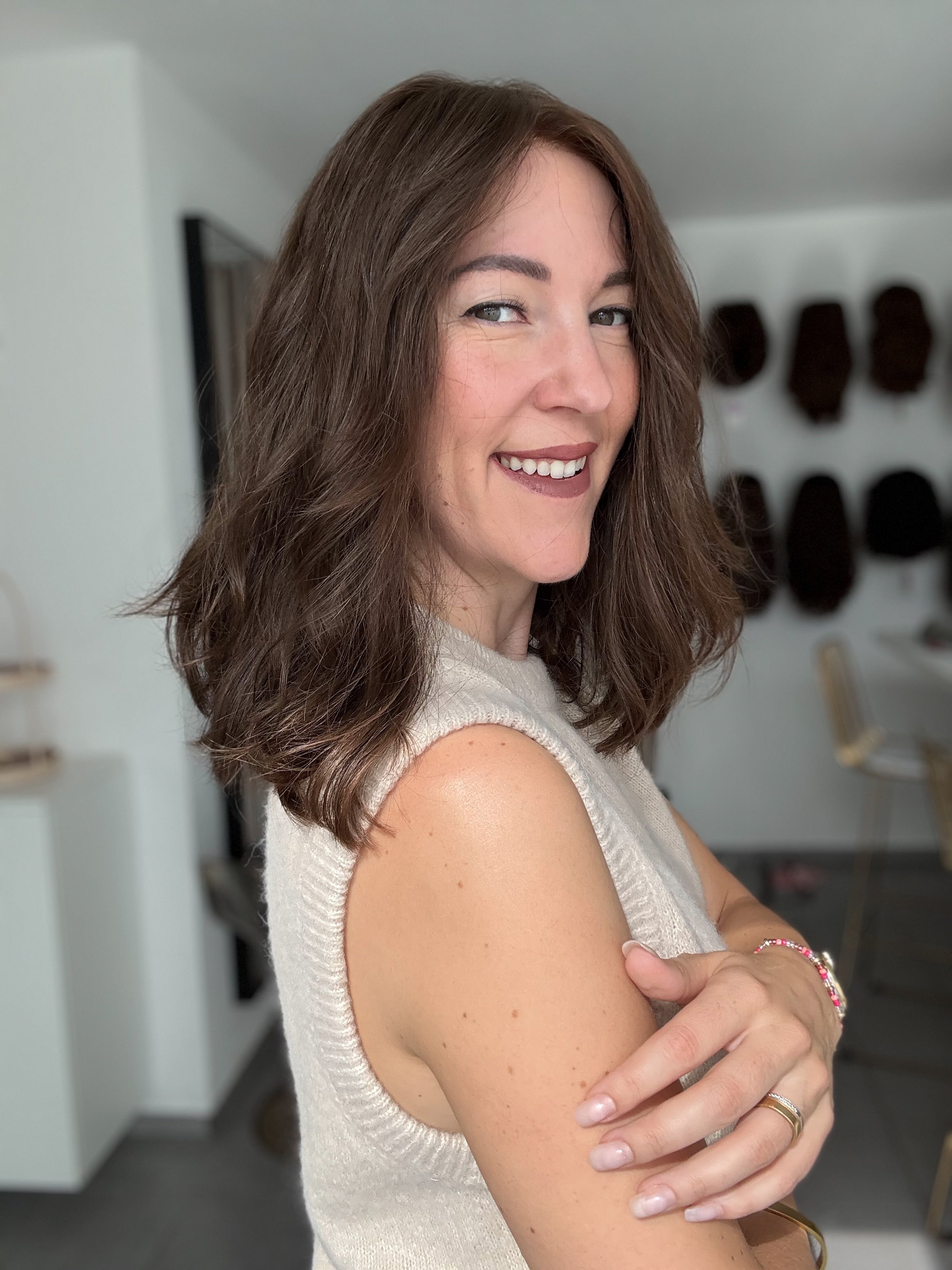 SLAVIC COLLECTION | Lacetop-Perücke SH63642L | Samt | Größe S | 42cm Länge