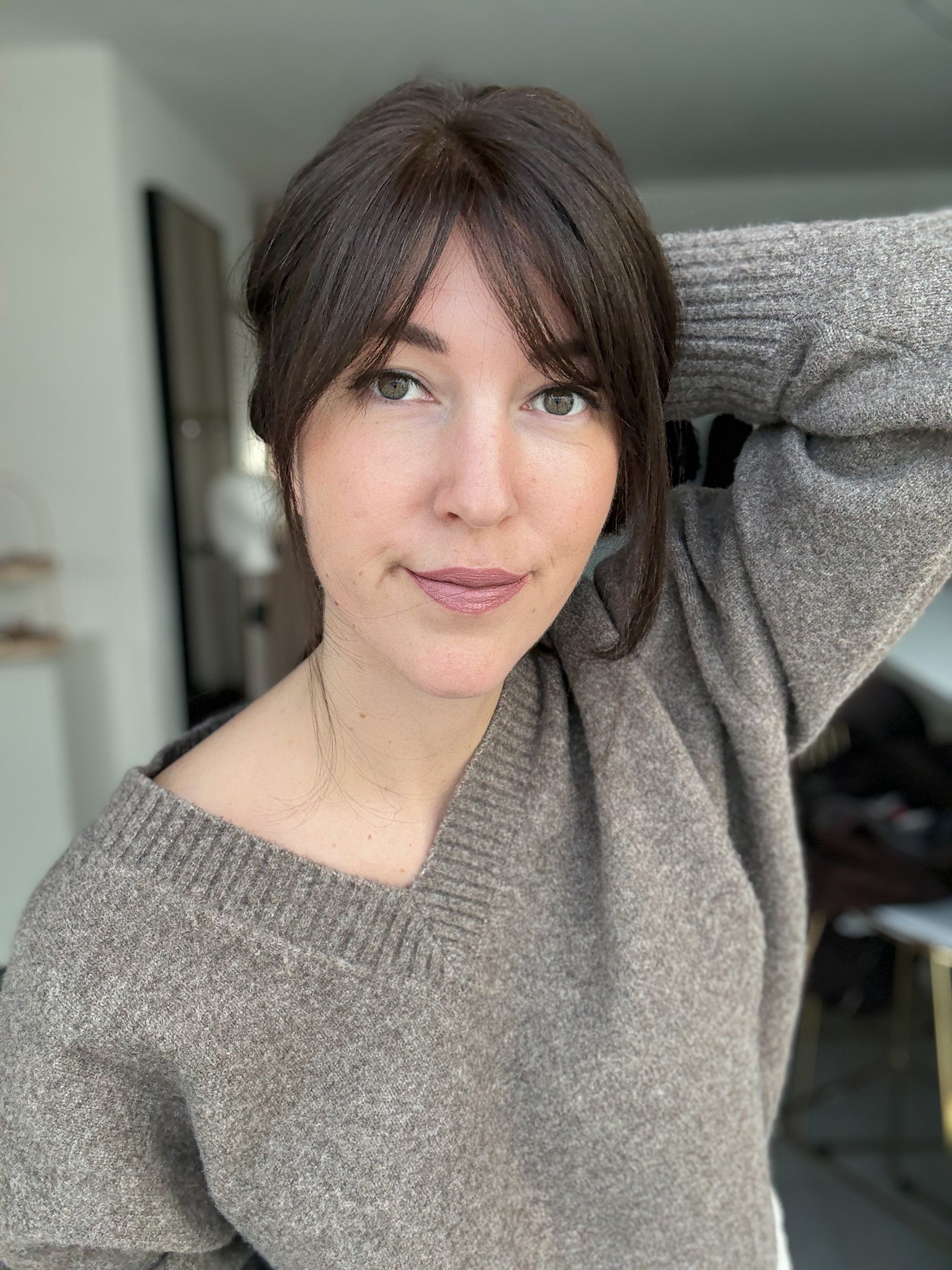 Lacetop-Perücke Nele | Samt | Größe S/M | 37cm Länge