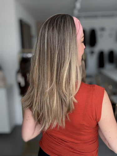 Komfort Perücke Alexis mit Highlights | Größe XS | 60 cm Länge