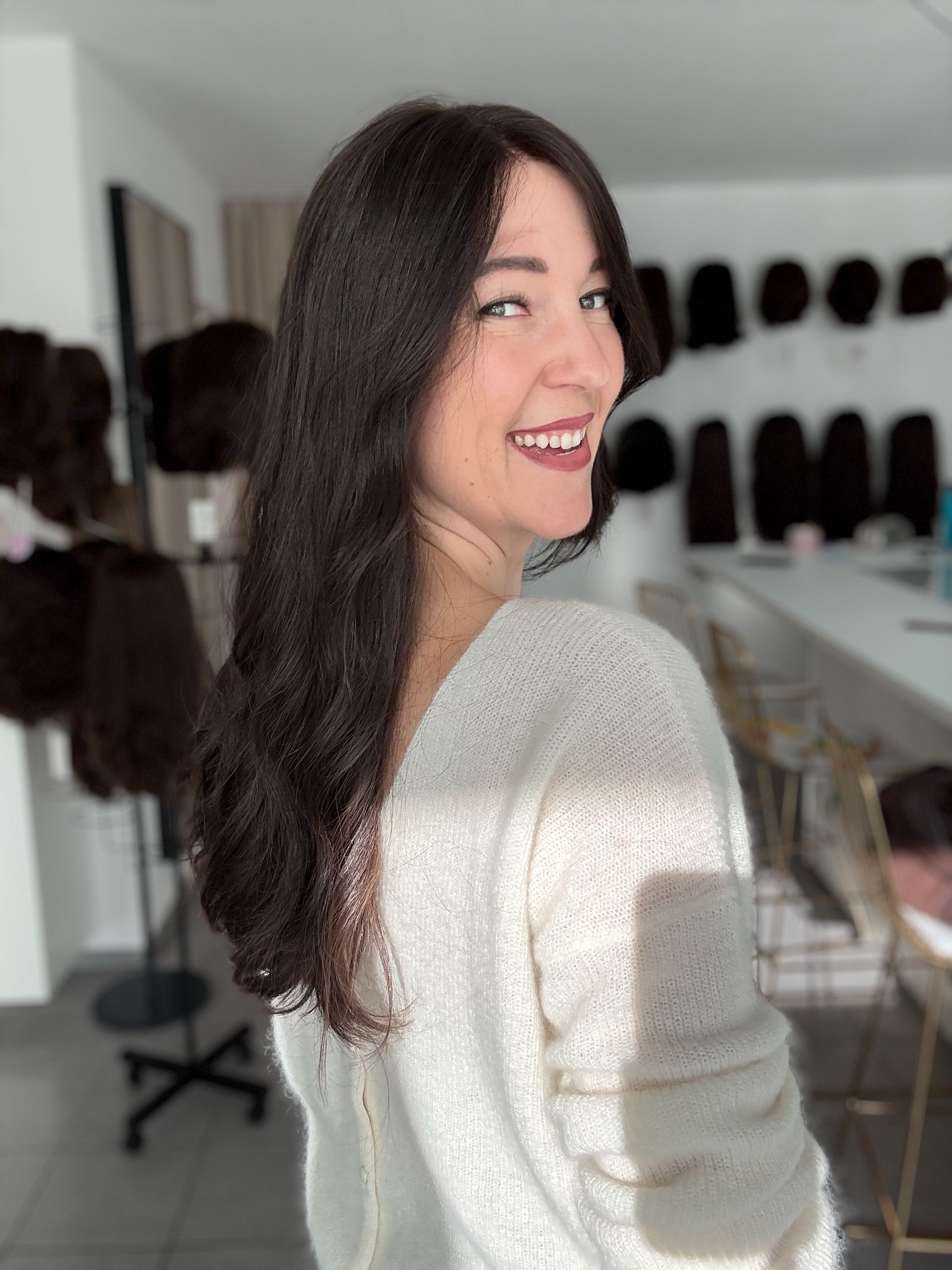 SLAVIC COLLECTION | Lacetop-Perücke SH77460 | Samt | Größe S/M | 60cm Länge