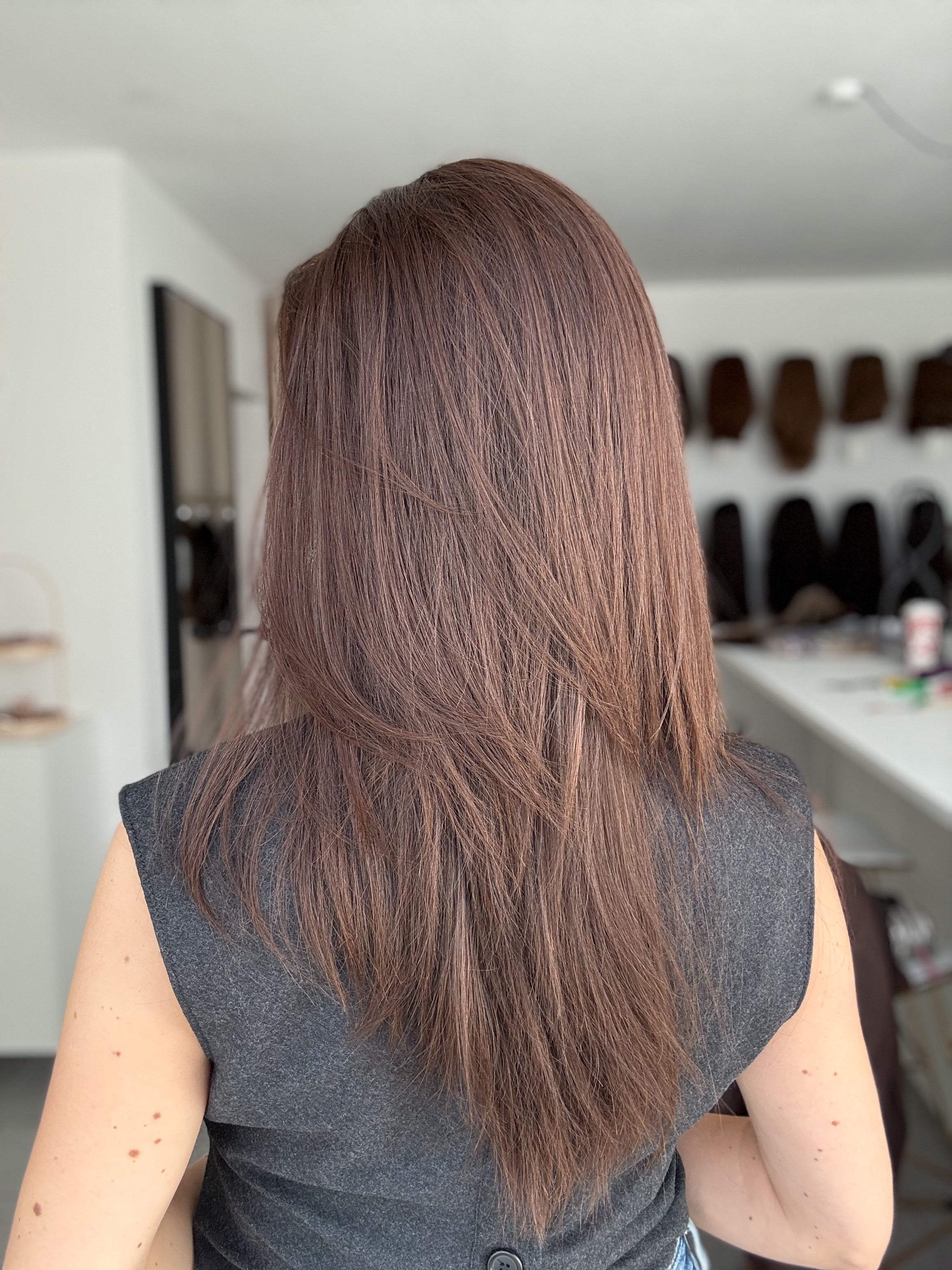 Lacetop-Perücke Lea | Samt | Größe XS | 60cm Länge