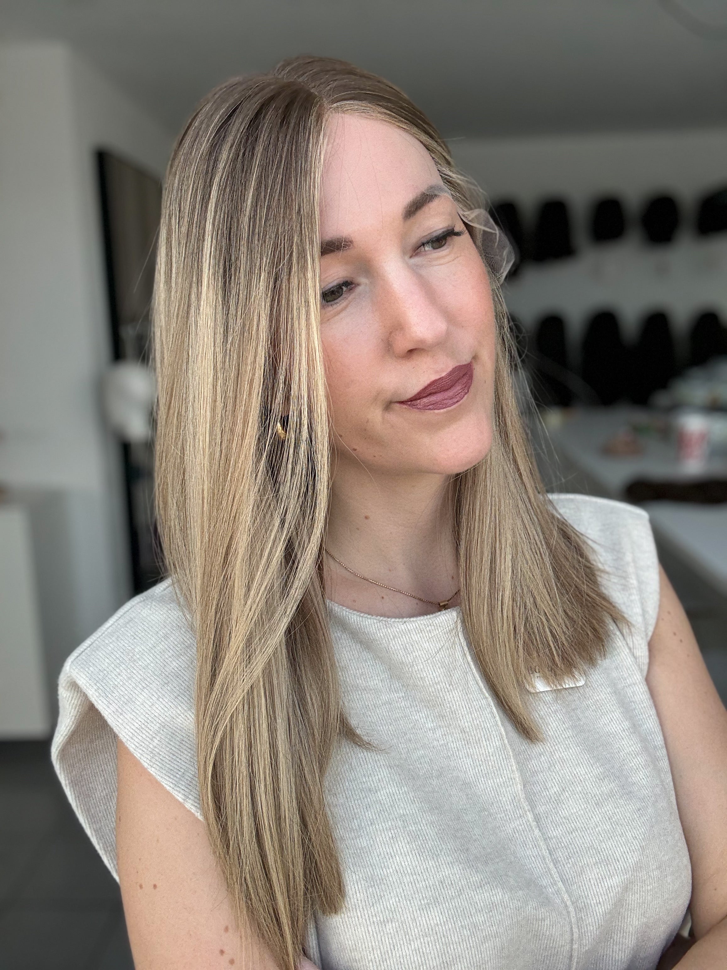 Lacetop-Perücke Luci | Samt | Größe S/M | 48cm Länge