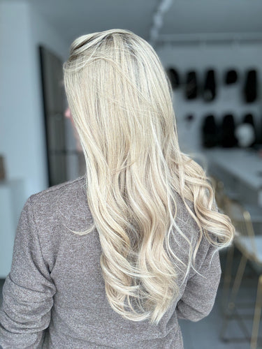 Lacetop-Perücke Elsa | Silikon | Größe S | 64cm Länge