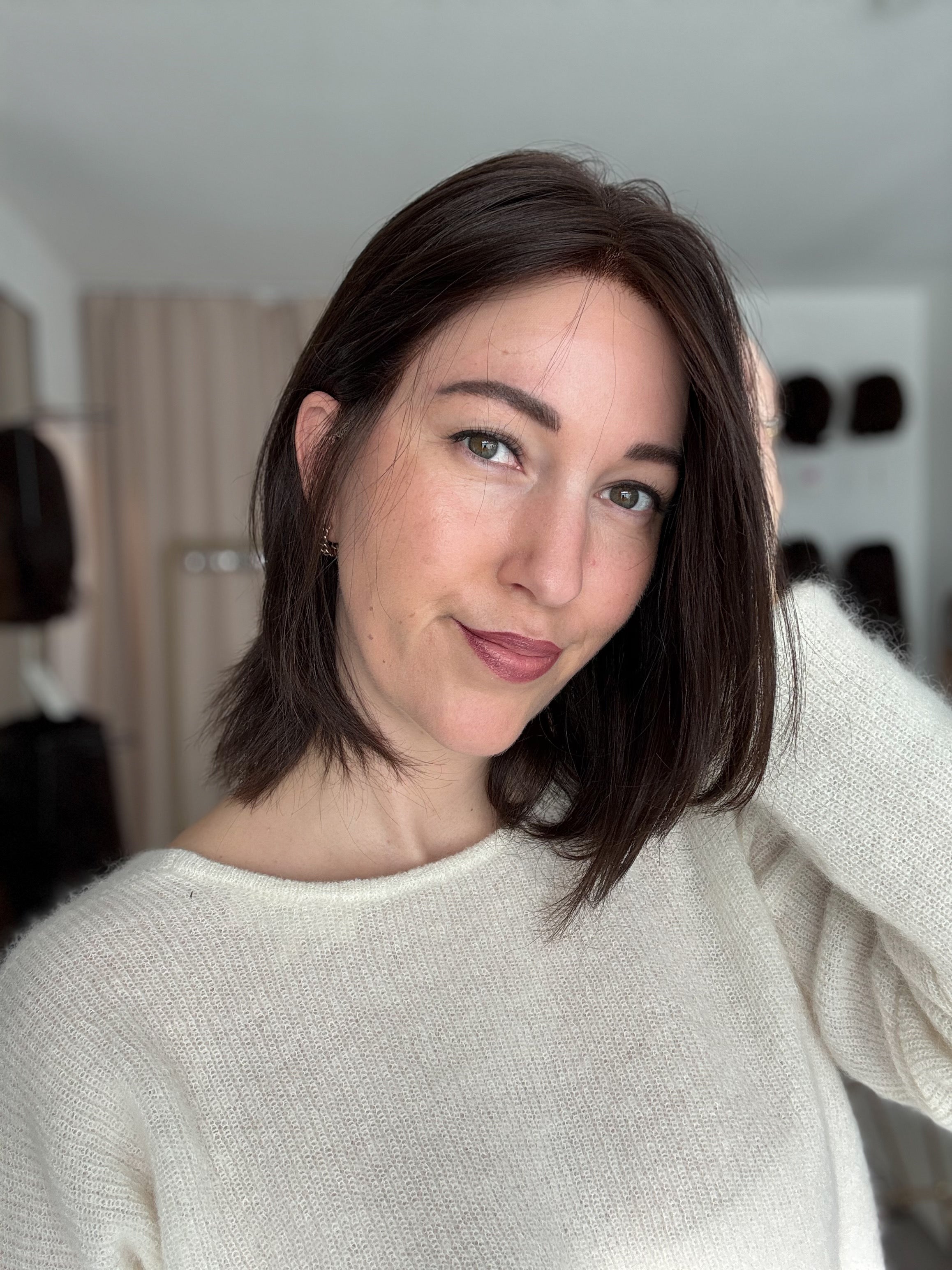 Lacetop-Perücke Lea | Samt | Größe XS | 36cm Länge