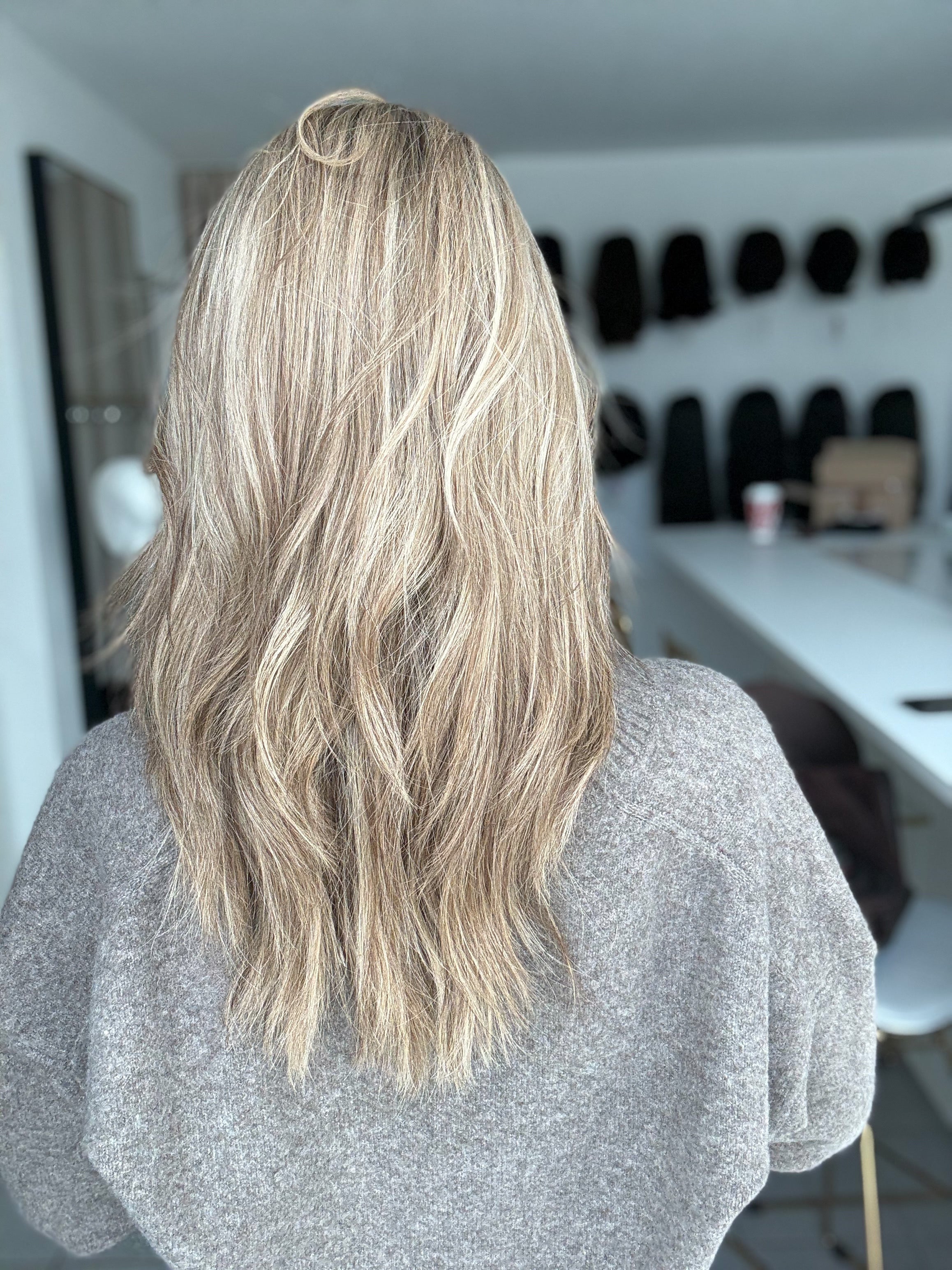 Lacetop-Perücke Delia | Samt | Größe M | 55cm Länge