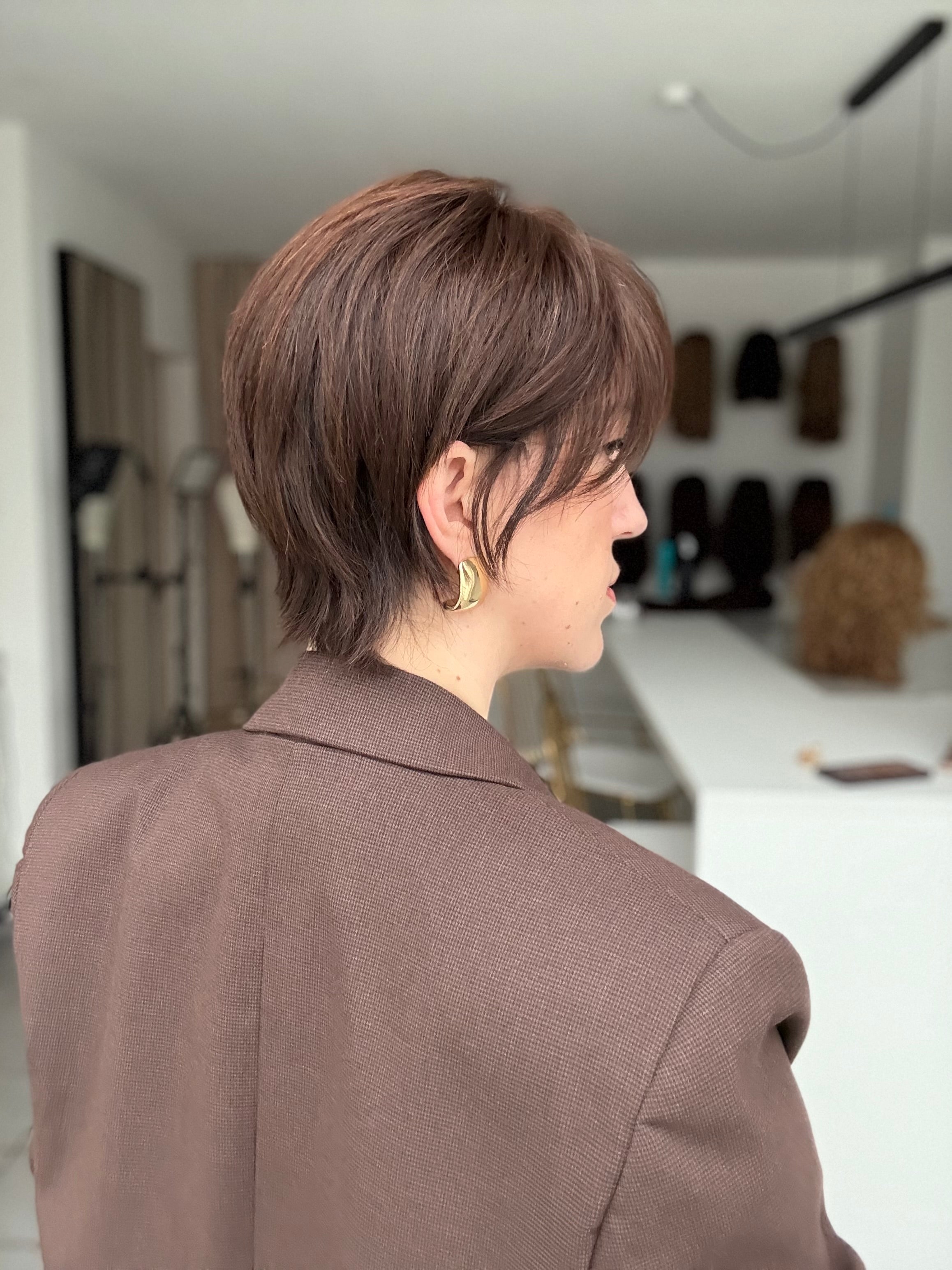 Lacetop-Perücke Lea | Samt | Größe M | <30cm Länge