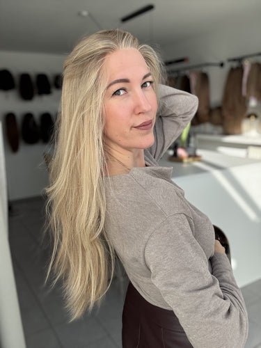 Lacetop-Perücke Elsa | Samt | Größe M | 70cm Länge