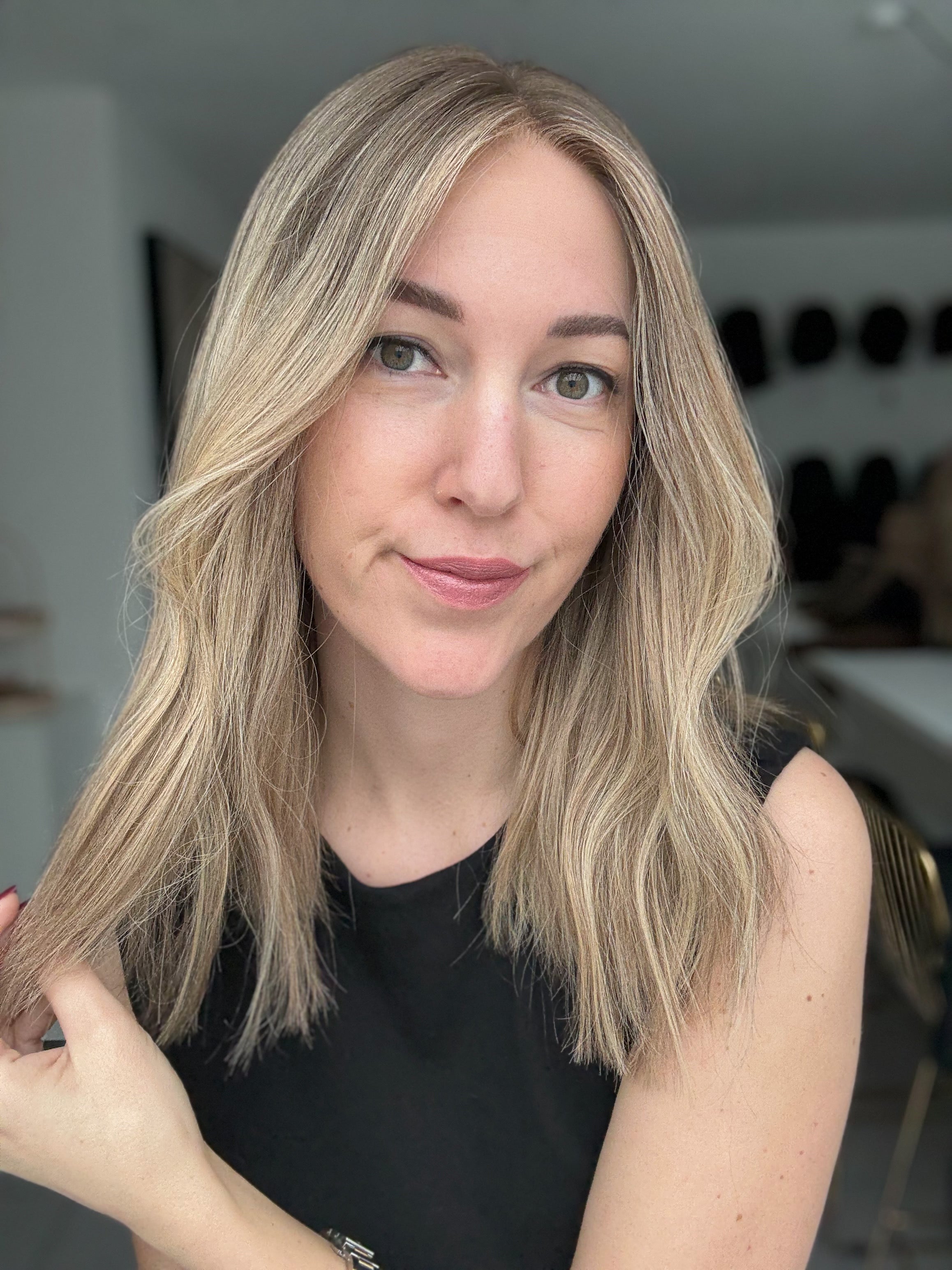 Lacetop-Perücke Luci | Samt | Größe M | 44cm Länge