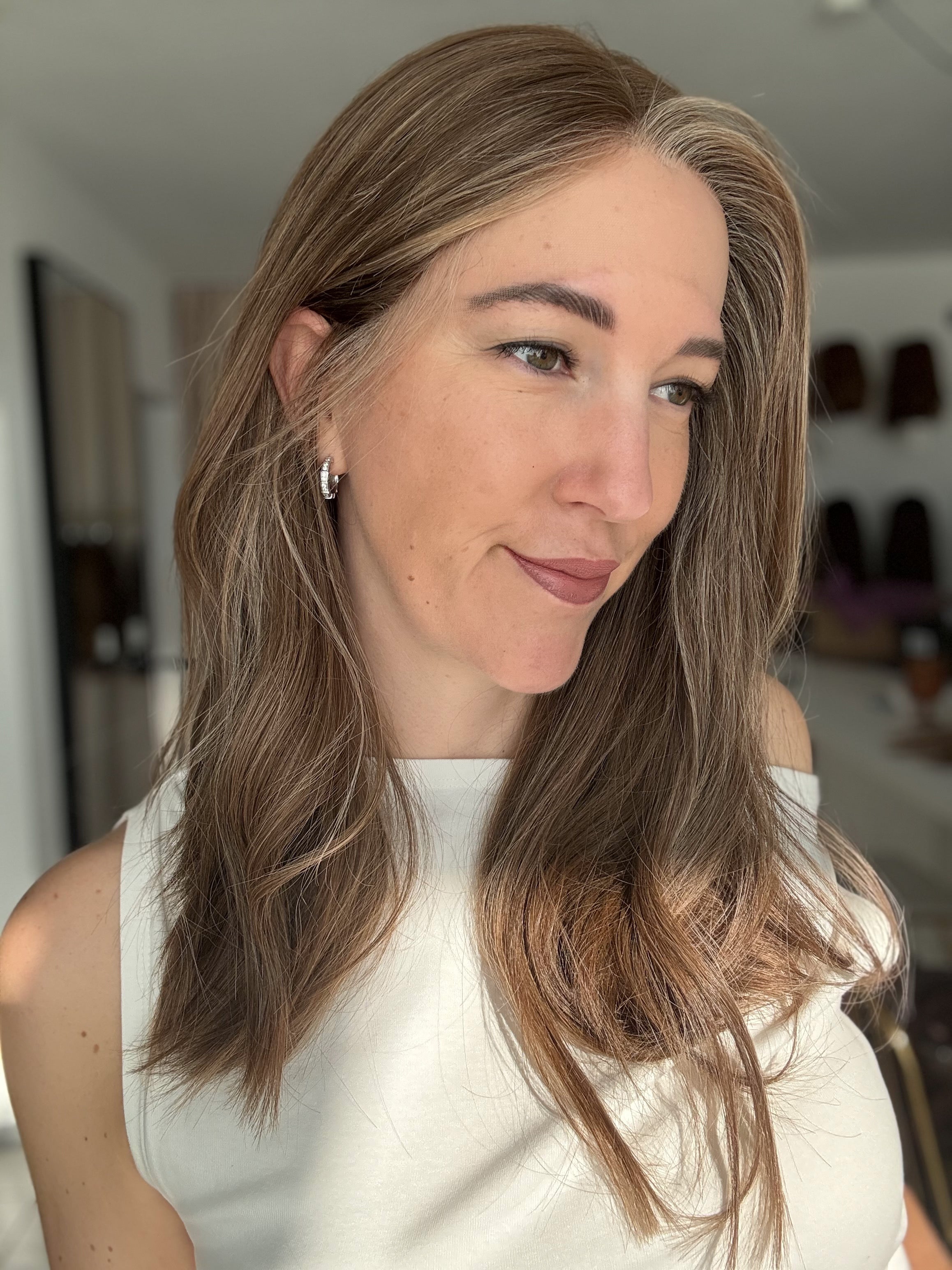 Lacetop-Perücke Sophie | Samt | Größe S | 53cm Länge