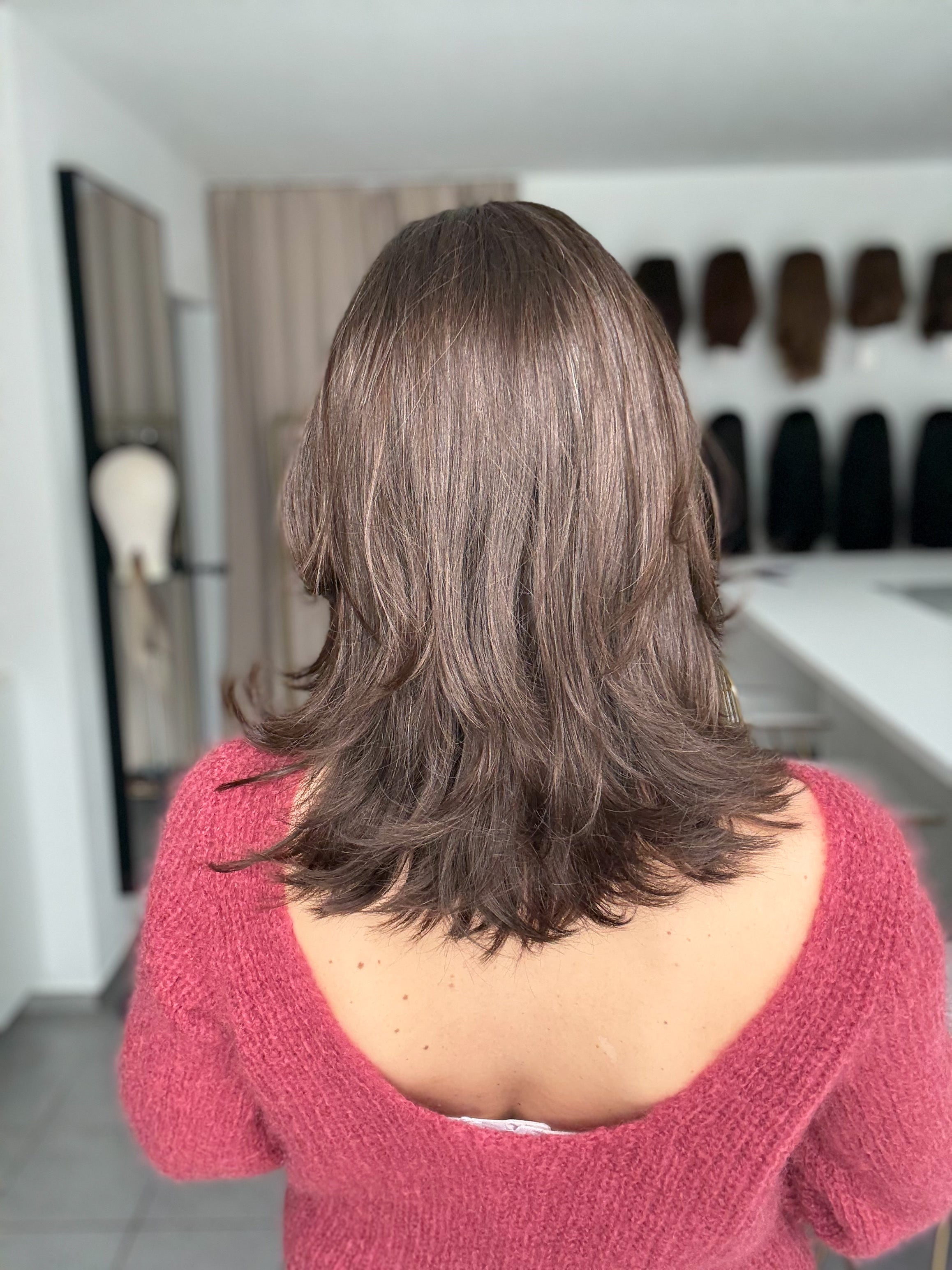 SLAVIC COLLECTION | Lacetop-Perücke SH70644 | Samt | Größe S | 44cm Länge