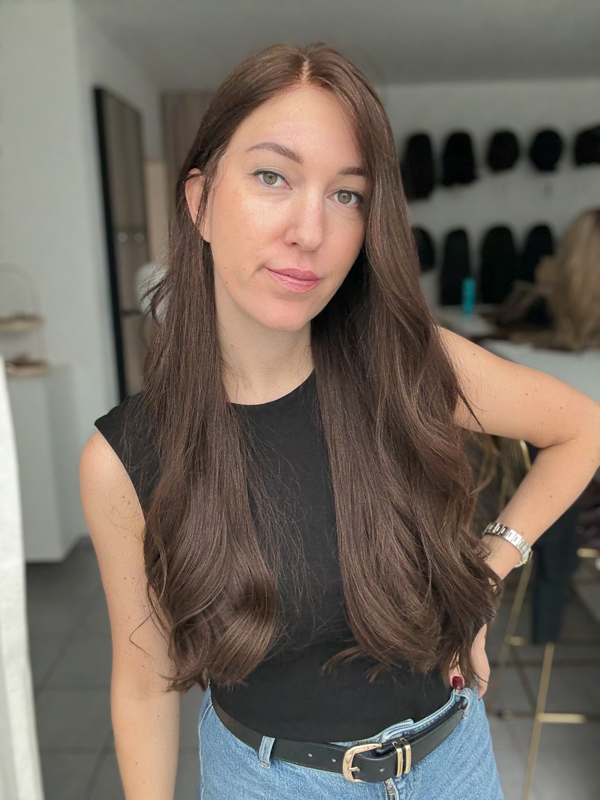 SLAVIC COLLECTION | Lacetop-Perücke SH756W67 | Samt | Größe XS | 67cm Länge