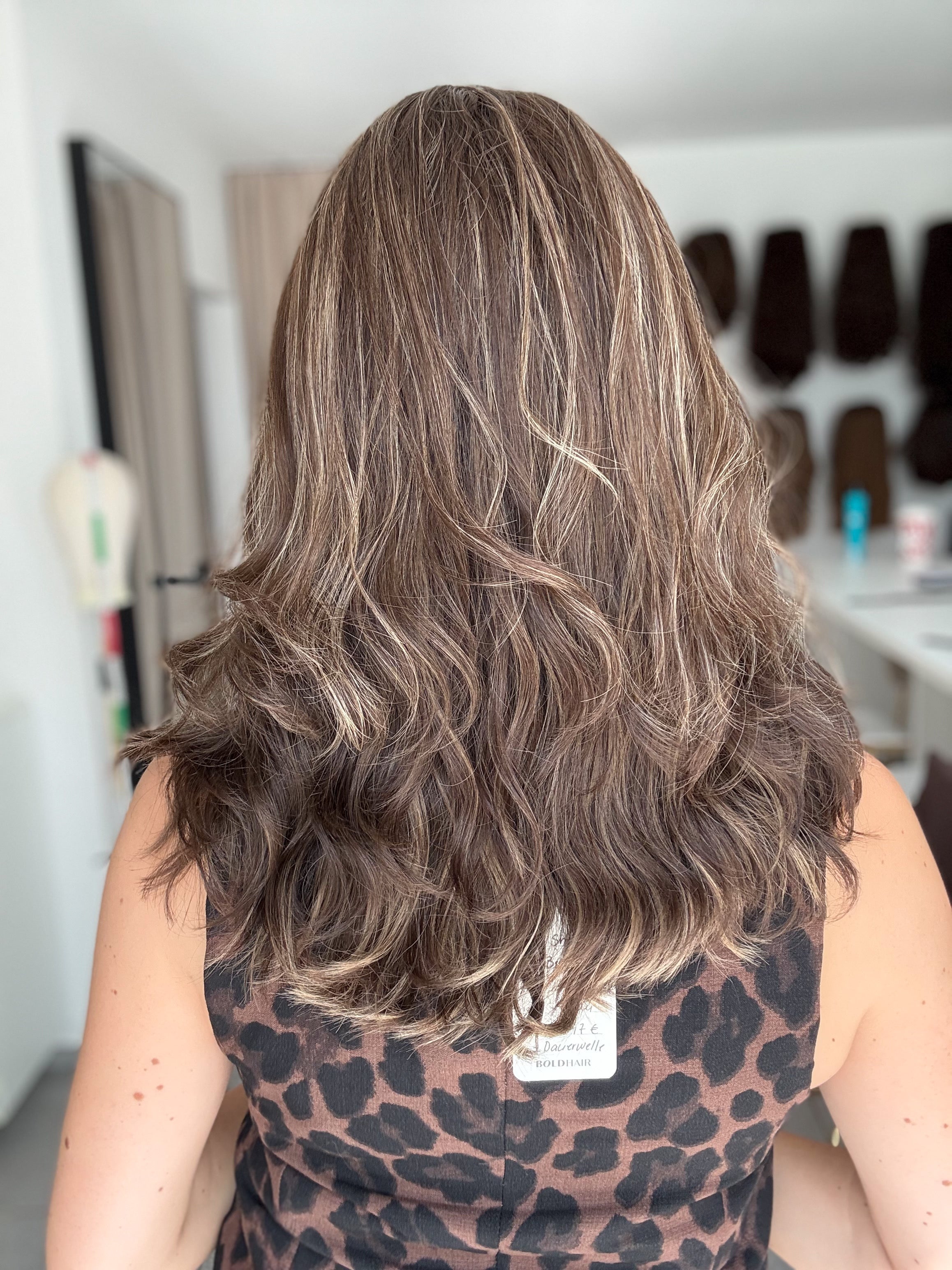 Lacetop-Perücke Sharon | Samt | Größe M/L | 46cm Länge