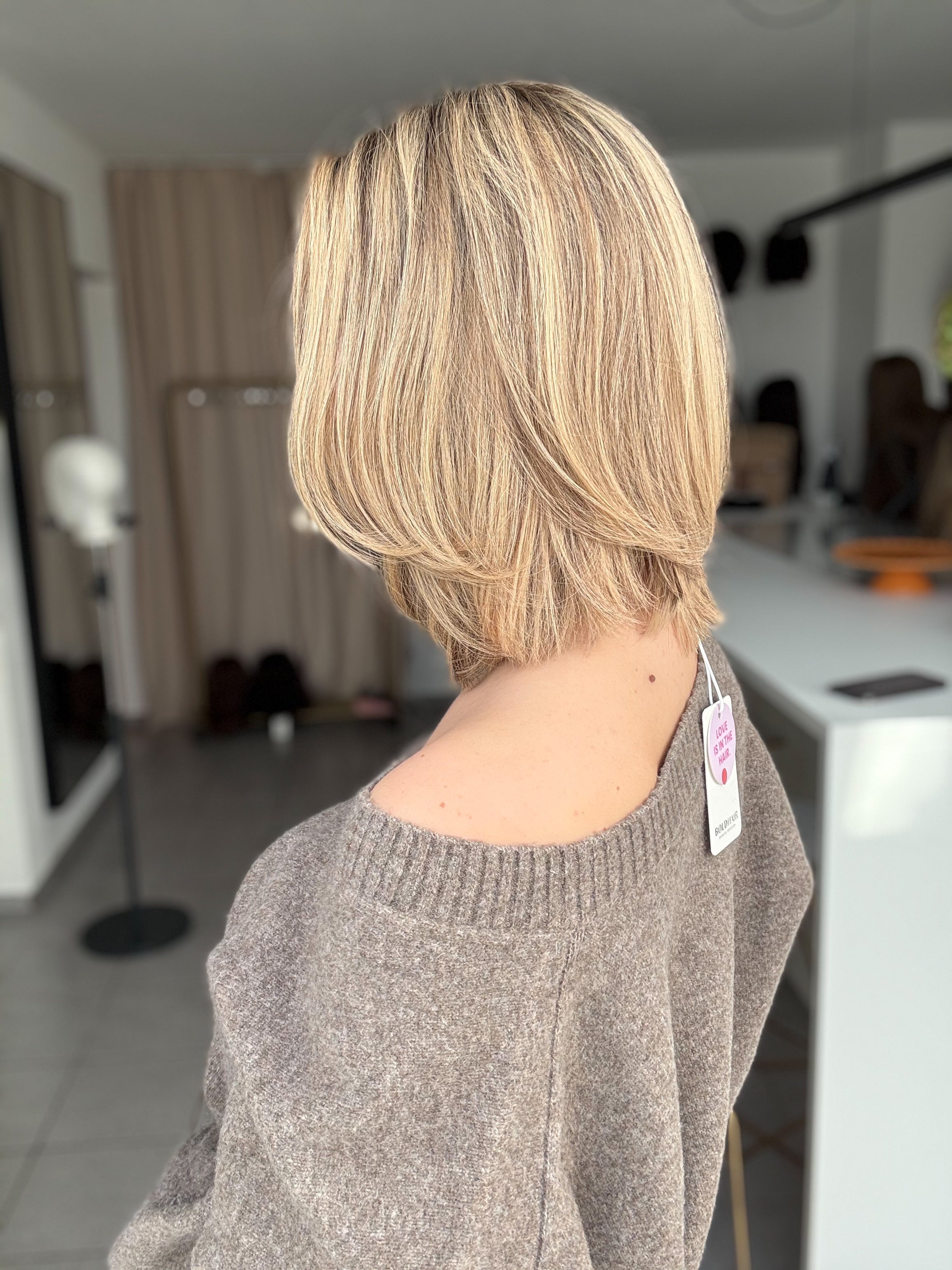 Lacetop-Perücke Lexy | Silikon | Größe XS | 37cm Länge