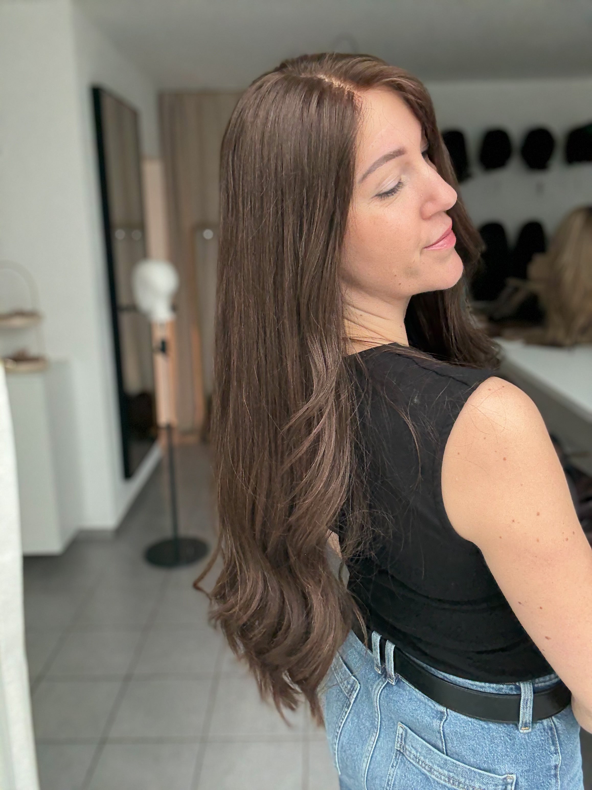 SLAVIC COLLECTION | Lacetop-Perücke SH756W67 | Samt | Größe XS | 67cm Länge