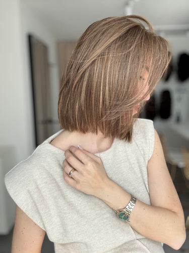 Lacetop-Perücke Sophie | Silikon | Größe S | 35cm Länge