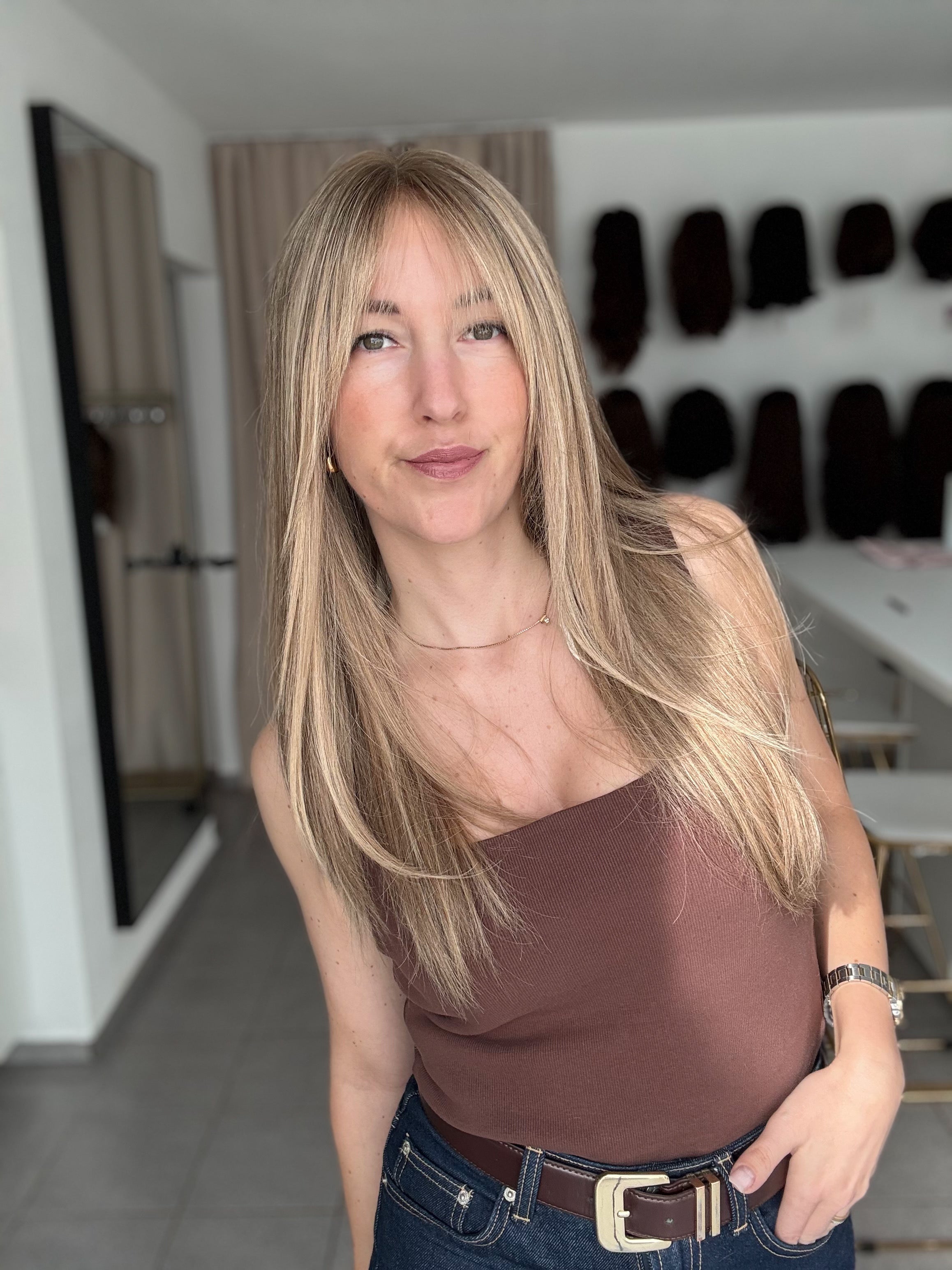 Lacetop-Perücke Delia | Silikon | Größe S/M | 66cm Länge