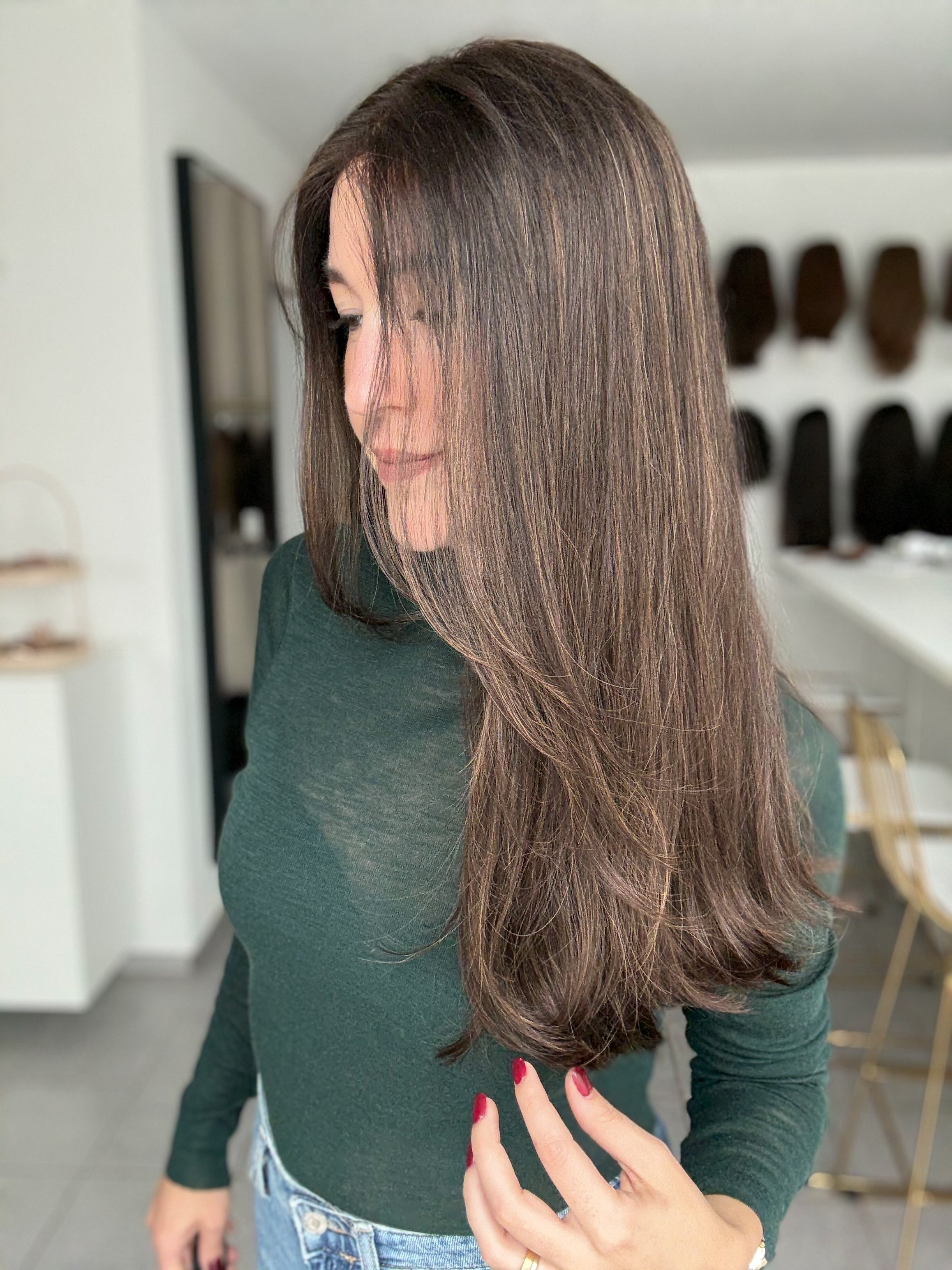 SLAVIC COLLECTION | Lacetop-Perücke SH744HL656 | Samt | Größe M | 56cm Länge