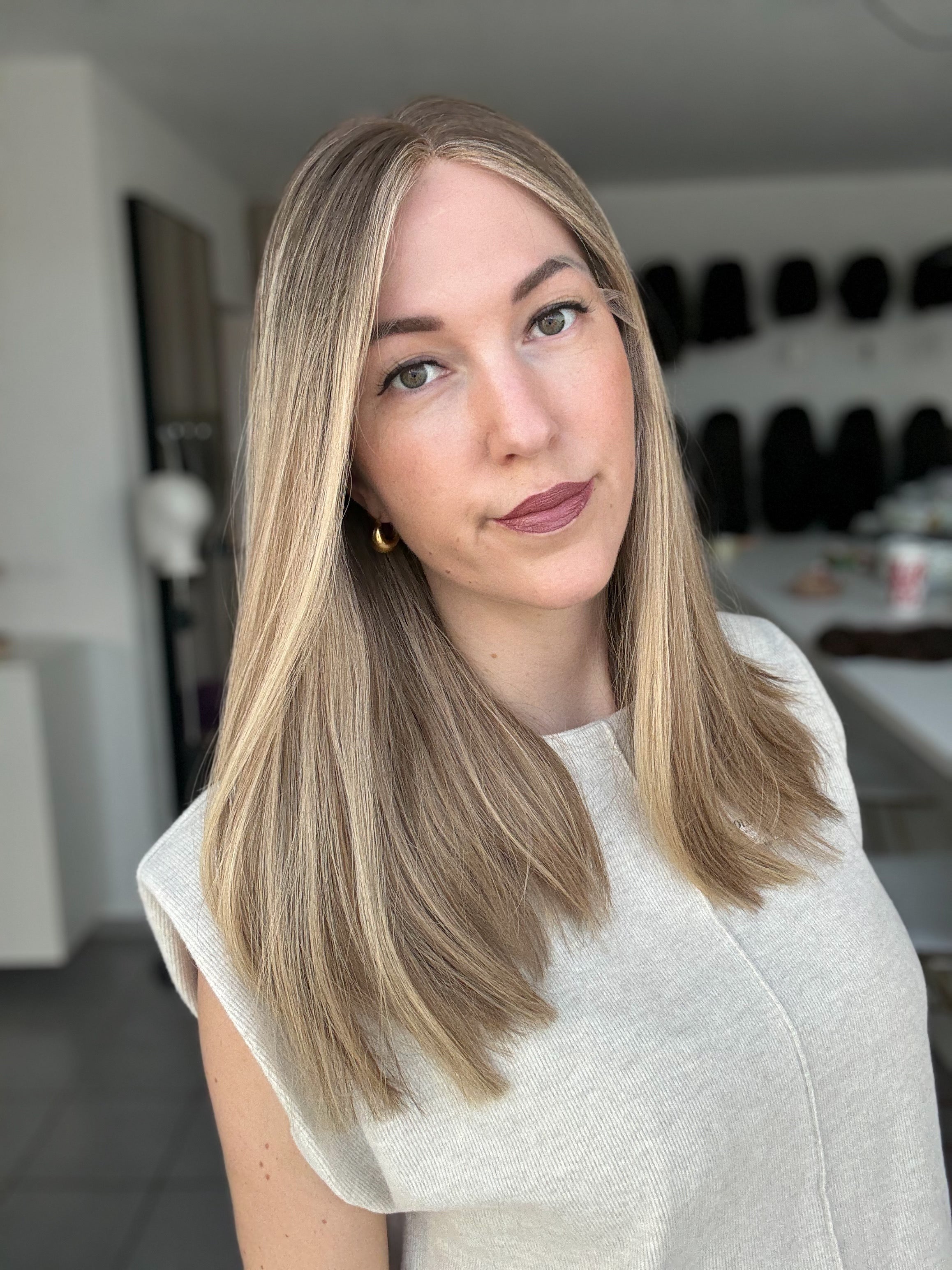 Lacetop-Perücke Luci | Samt | Größe S/M | 48cm Länge