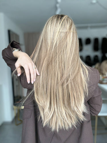 Lacetop-Perücke Laureen | Silikon | Größe M | 70cm Länge