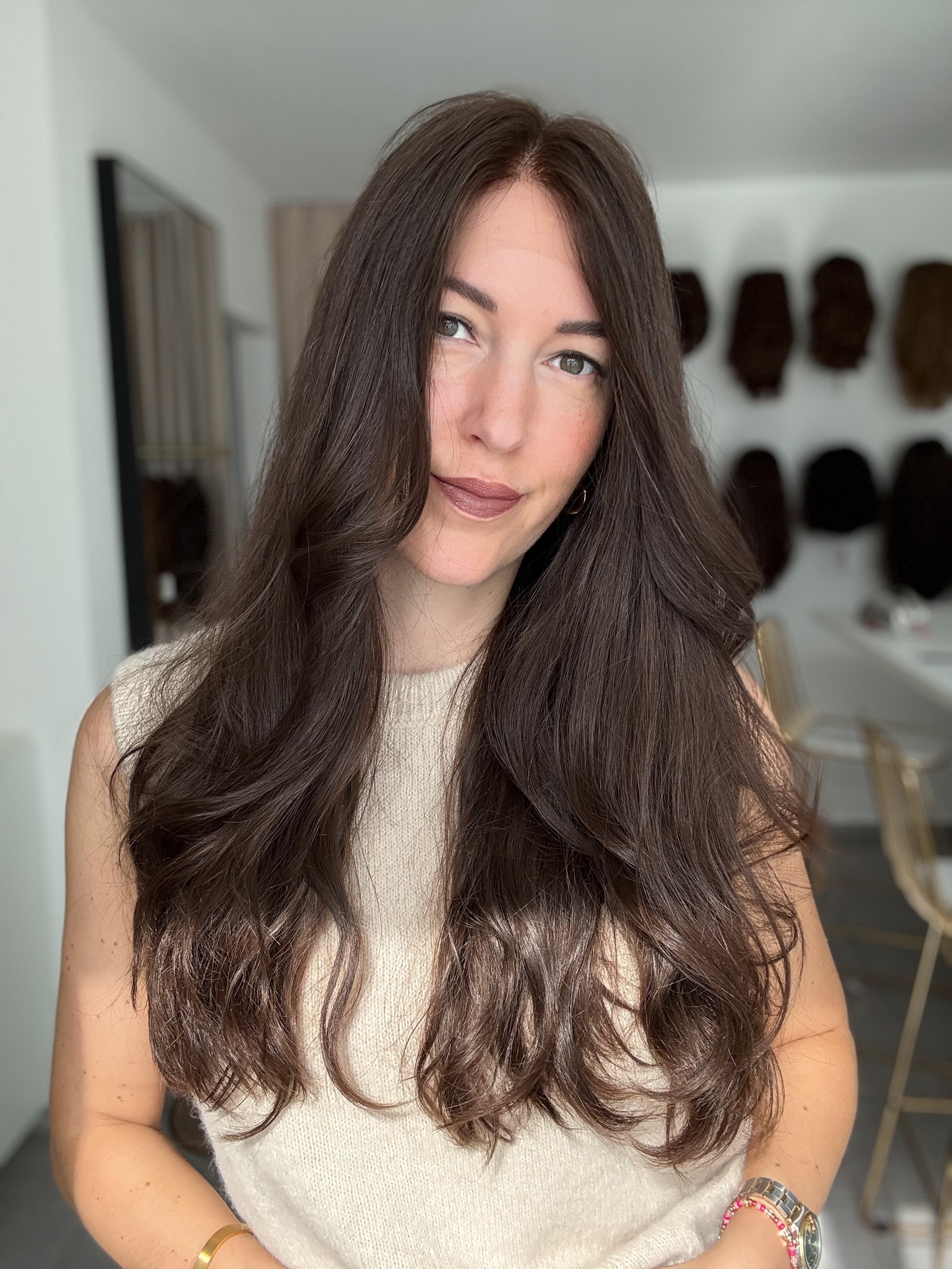 SLAVIC COLLECTION | Lacetop-Perücke SH646L62 | Silikon | Größe S | 62cm Länge