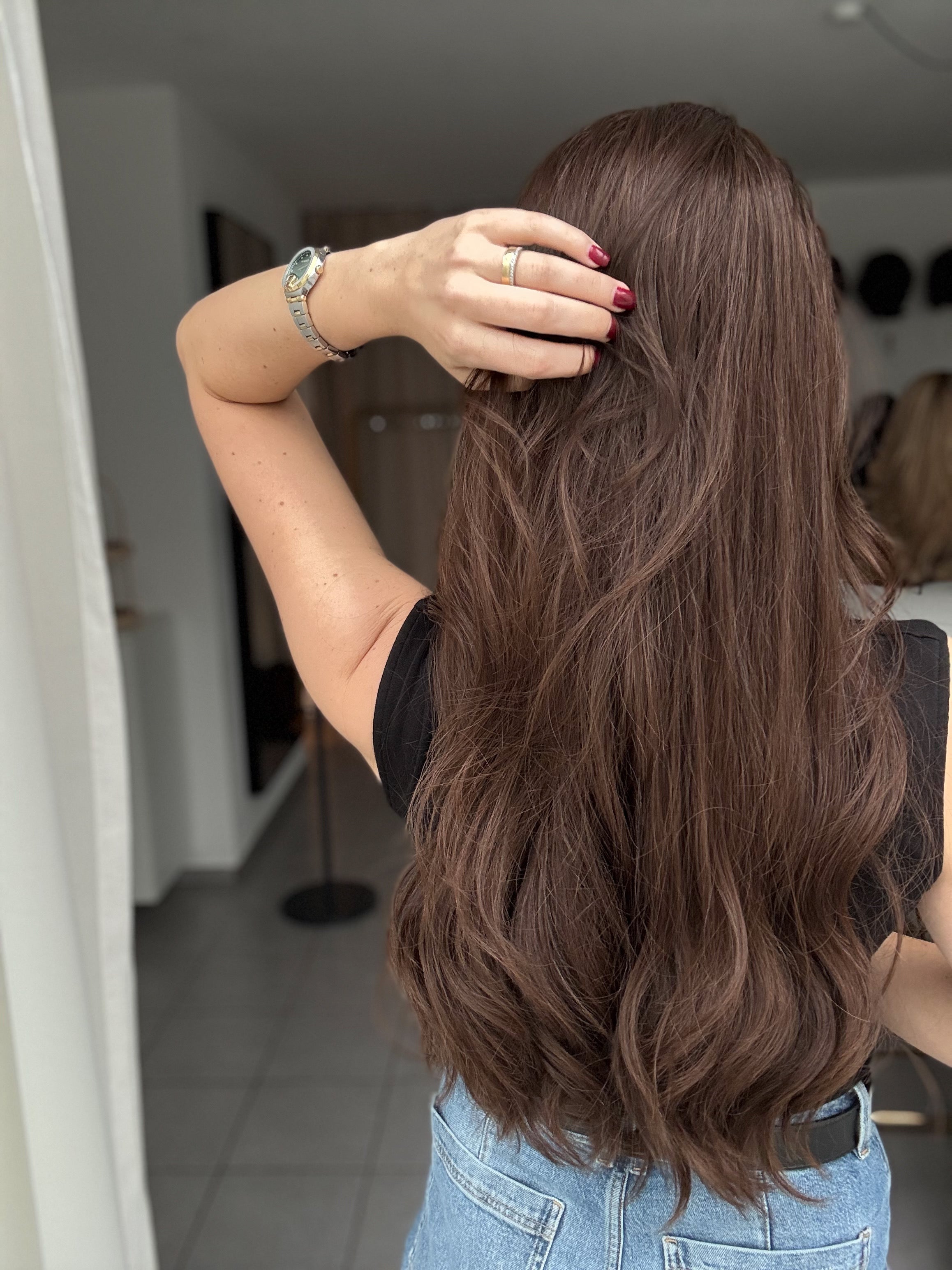 SLAVIC COLLECTION | Lacetop-Perücke SH756W67 | Samt | Größe XS | 67cm Länge