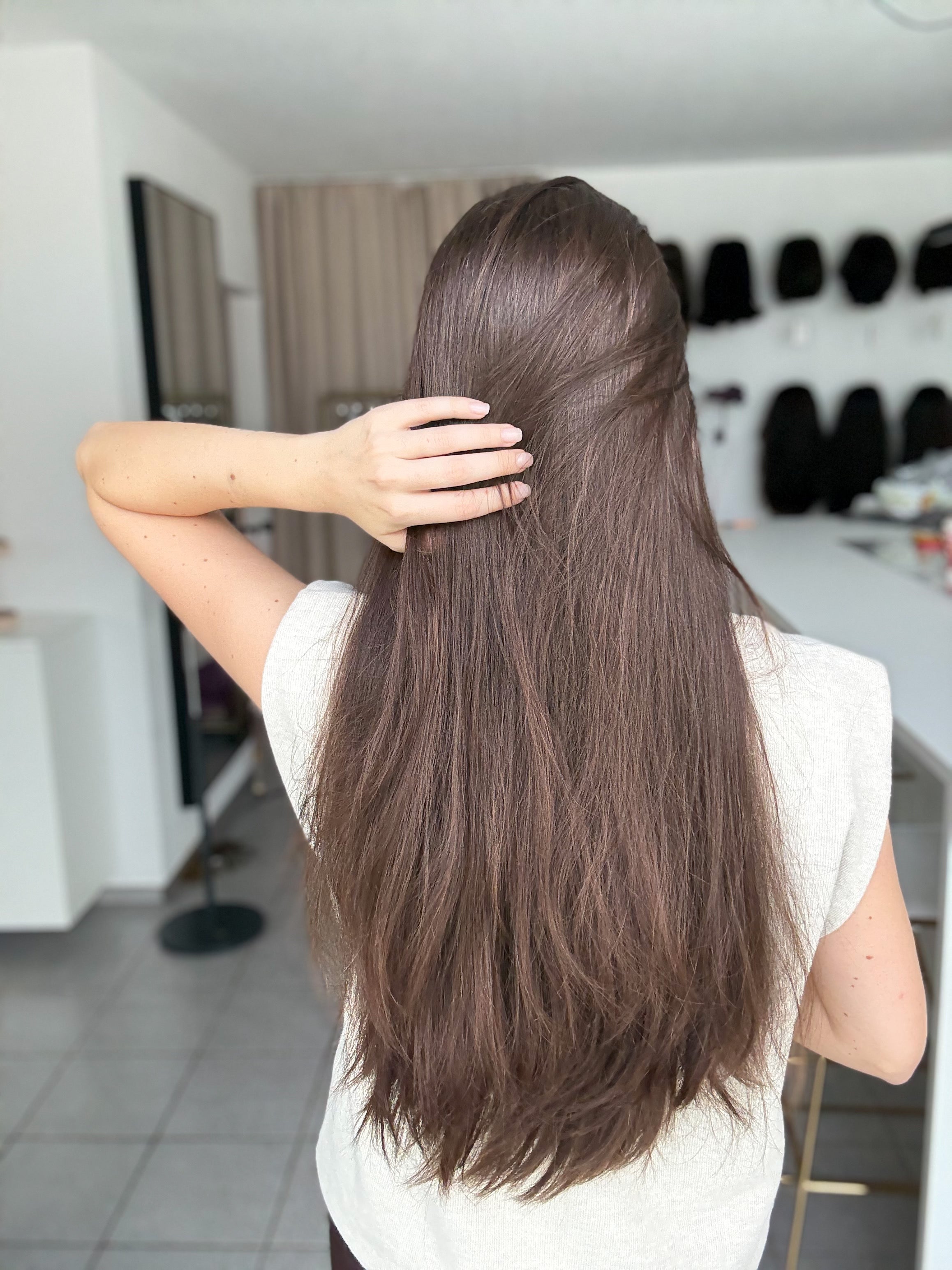 SLAVIC COLLECTION | Lacetop-Perücke SH67676 | Samt | Größe S | 76cm Länge