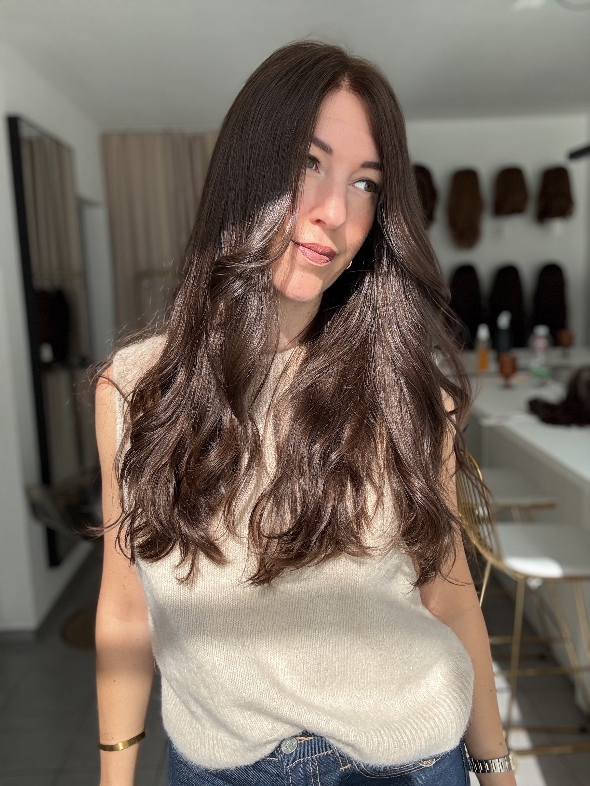 SLAVIC COLLECTION | Lacetop-Perücke SH646L62 | Silikon | Größe S | 62cm Länge