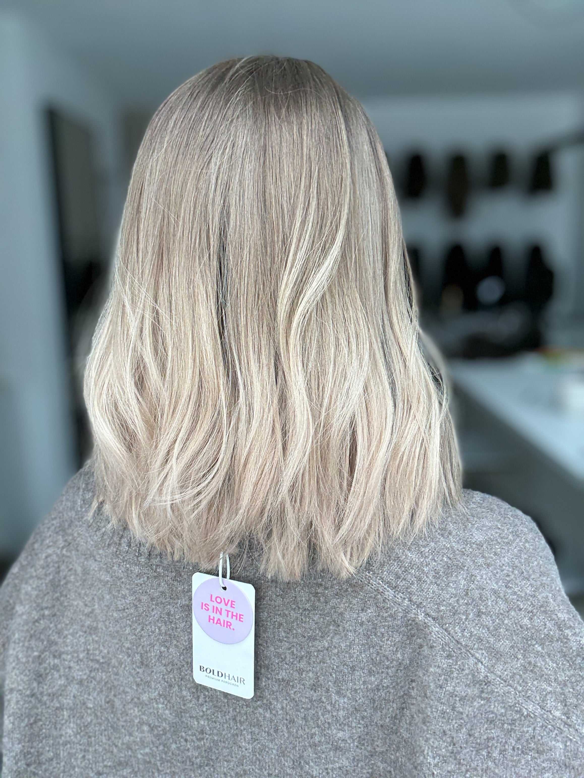 Lacetop-Perücke Cleo | Samt | Größe S/M | 40cm Länge