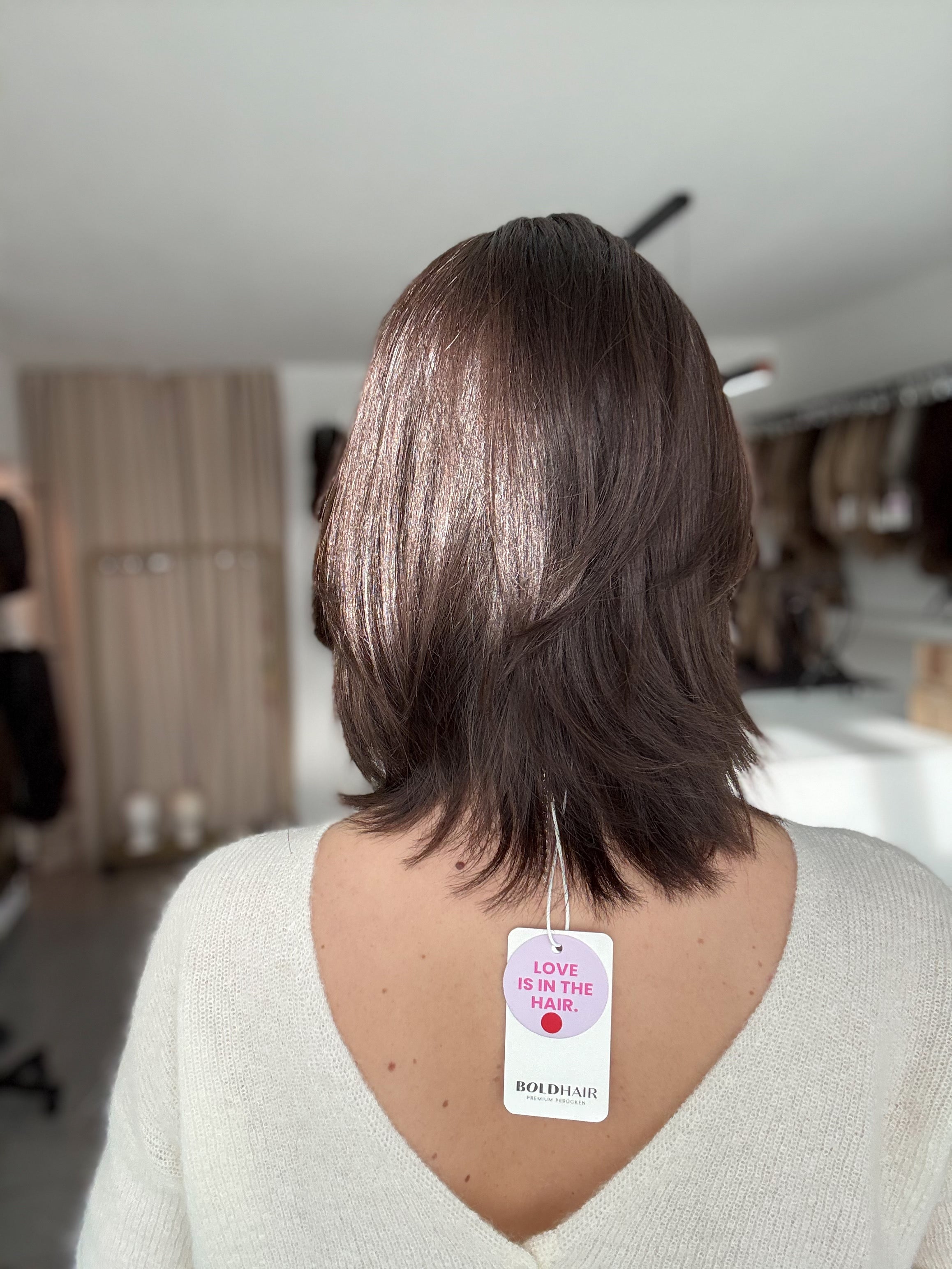 Lacetop-Perücke Lea | Samt | Größe XS | 36cm Länge