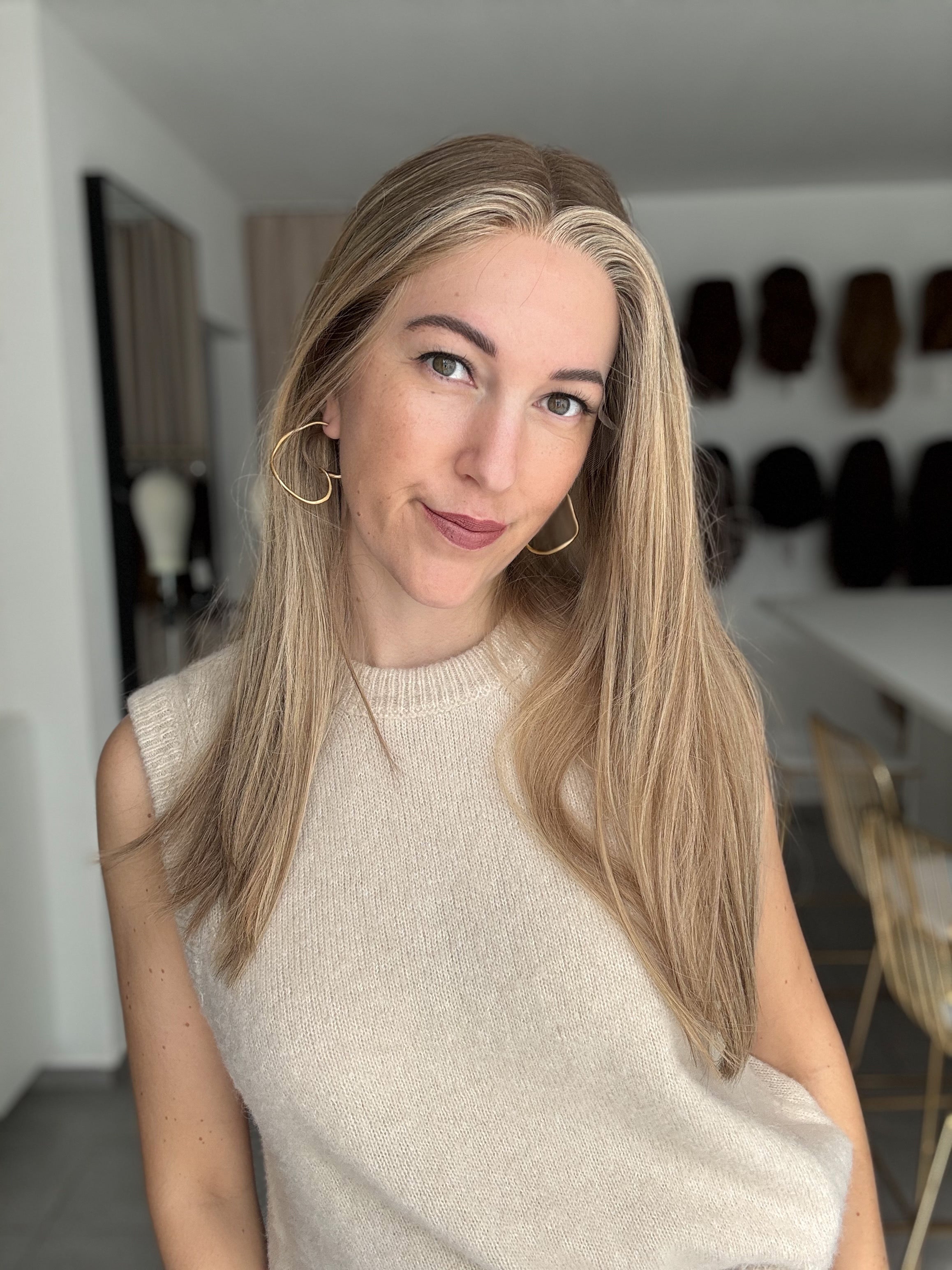 Lacetop-Perücke Luci | Silikon | Größe XS | 54cm Länge