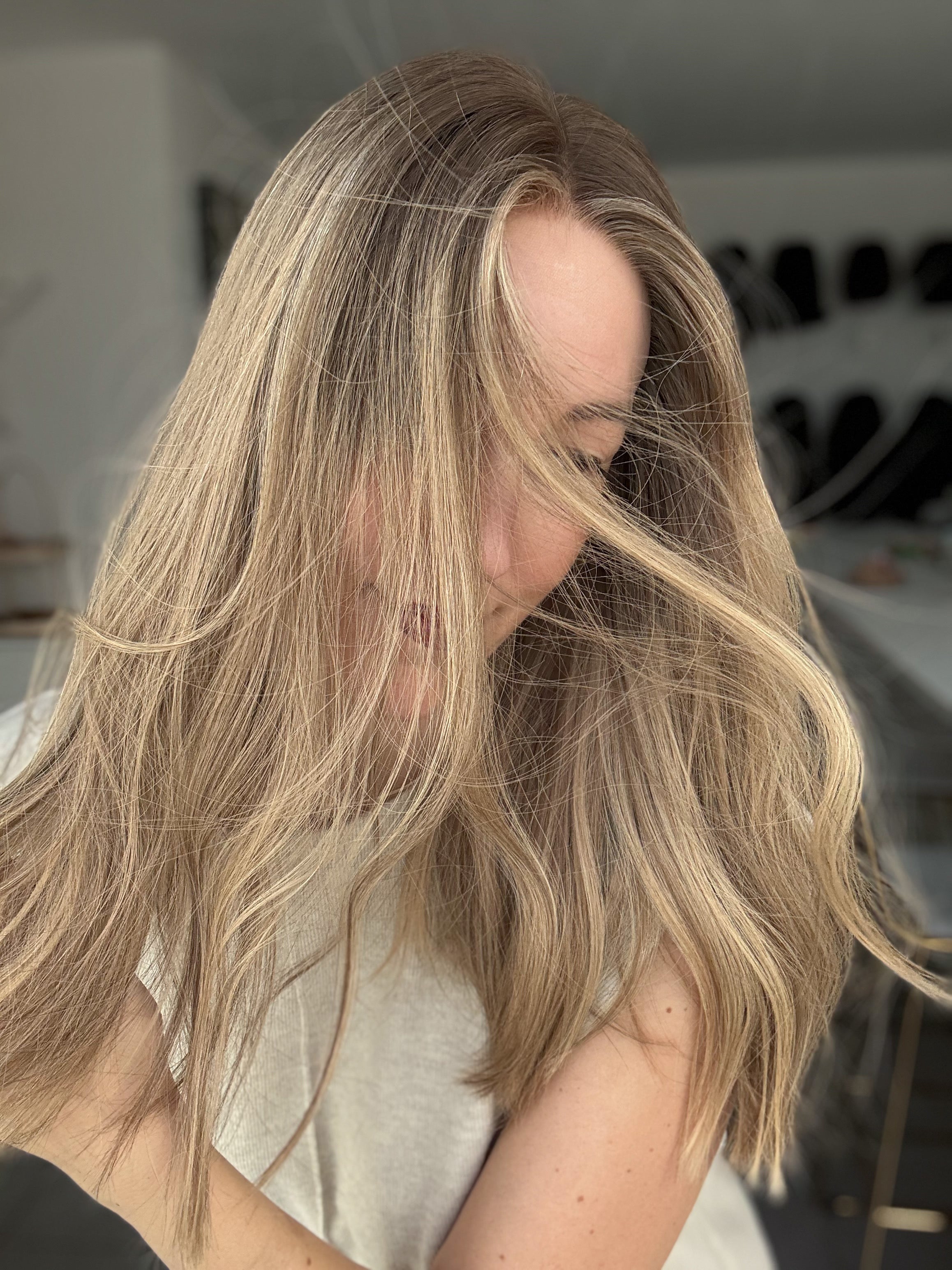 Lacetop-Perücke Luci | Samt | Größe XS/S | 47cm Länge