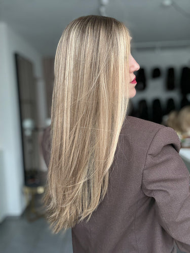 Lacetop-Perücke Laureen | Silikon | Größe M | 70cm Länge