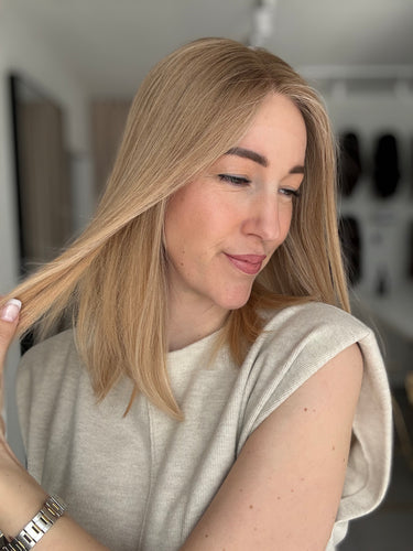 Lacetop-Perücke Hanni | Samt | Größe XS | 44cm Länge